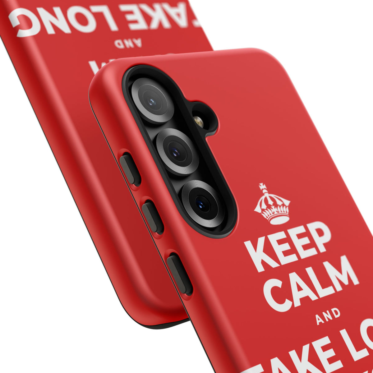 KEEP CALM AND TAKE LONG WALKS ON THE BEACH Phone Case