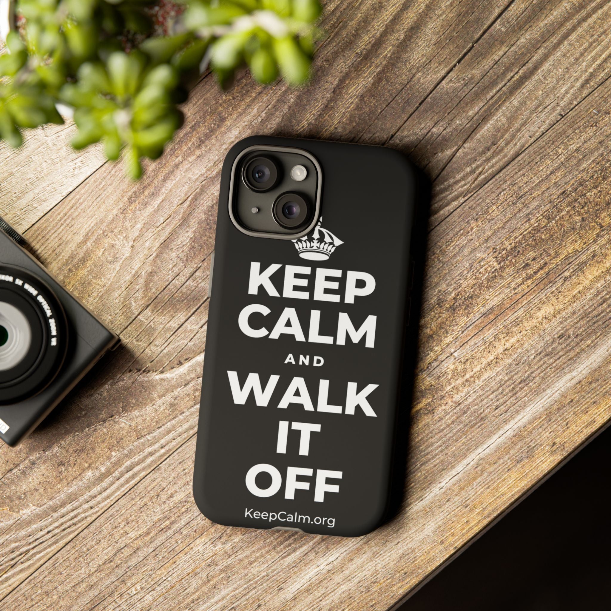KEEP CALM AND WALK IT OFF Phone Case