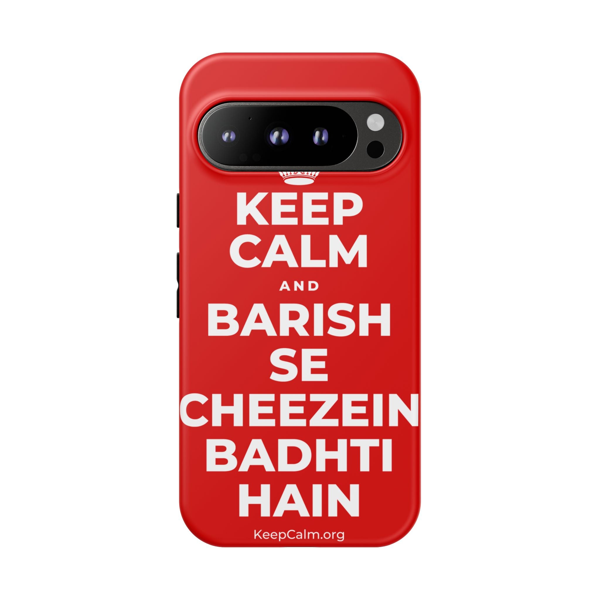 KEEP CALM AND BARISH SE CHEEZEIN BADHTI HAIN Phone Case