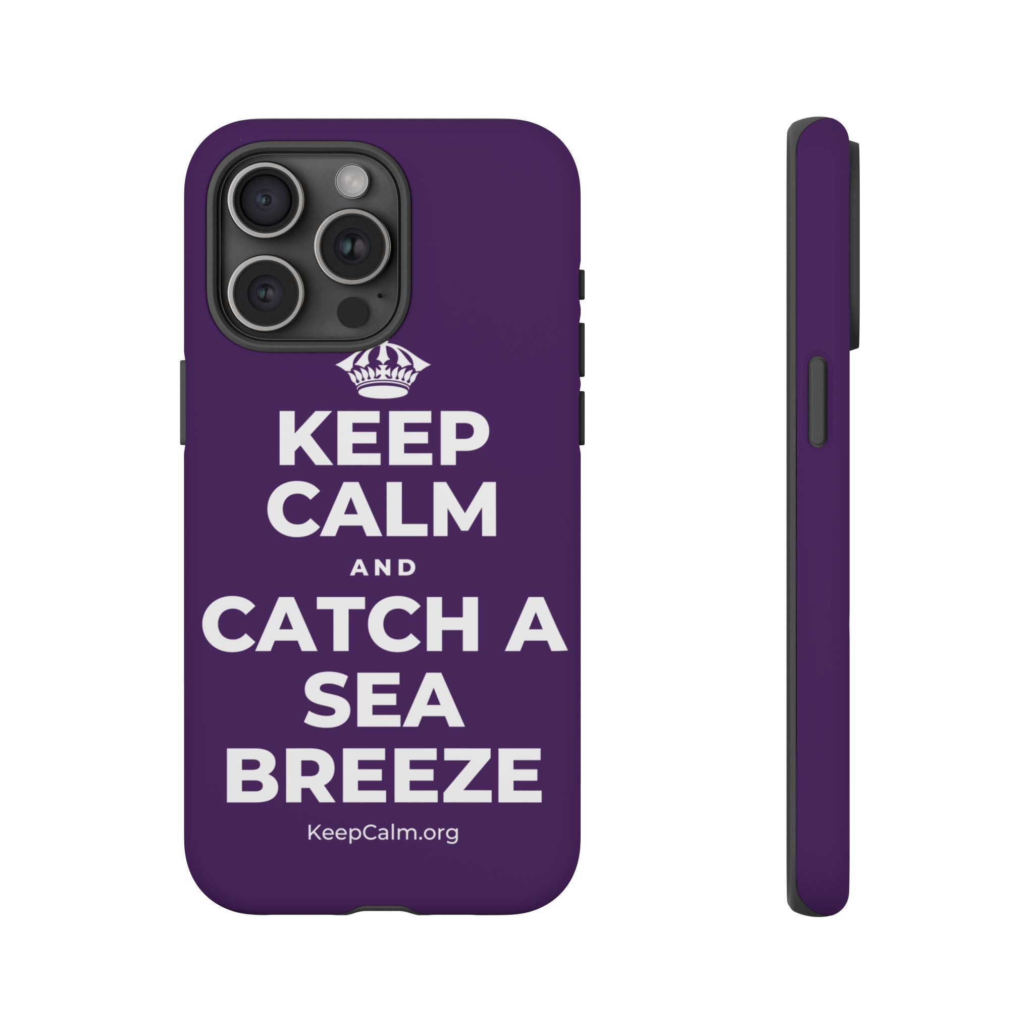 KEEP CALM AND CATCH A SEA BREEZE Phone Case