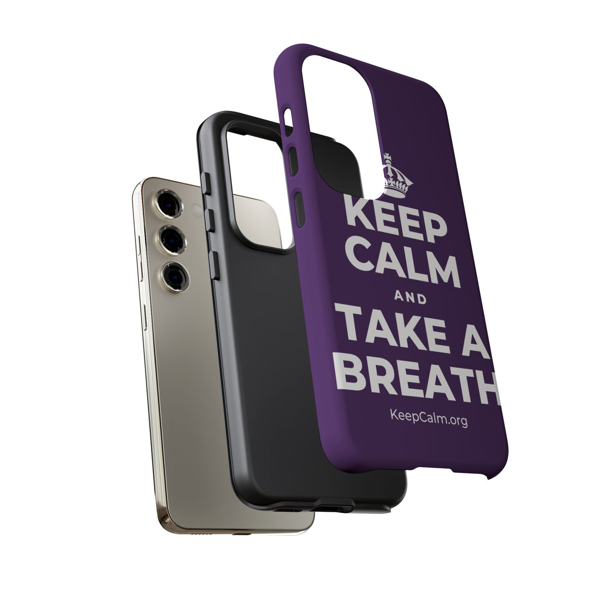 KEEP CALM AND TAKE A BREATH Phone Case