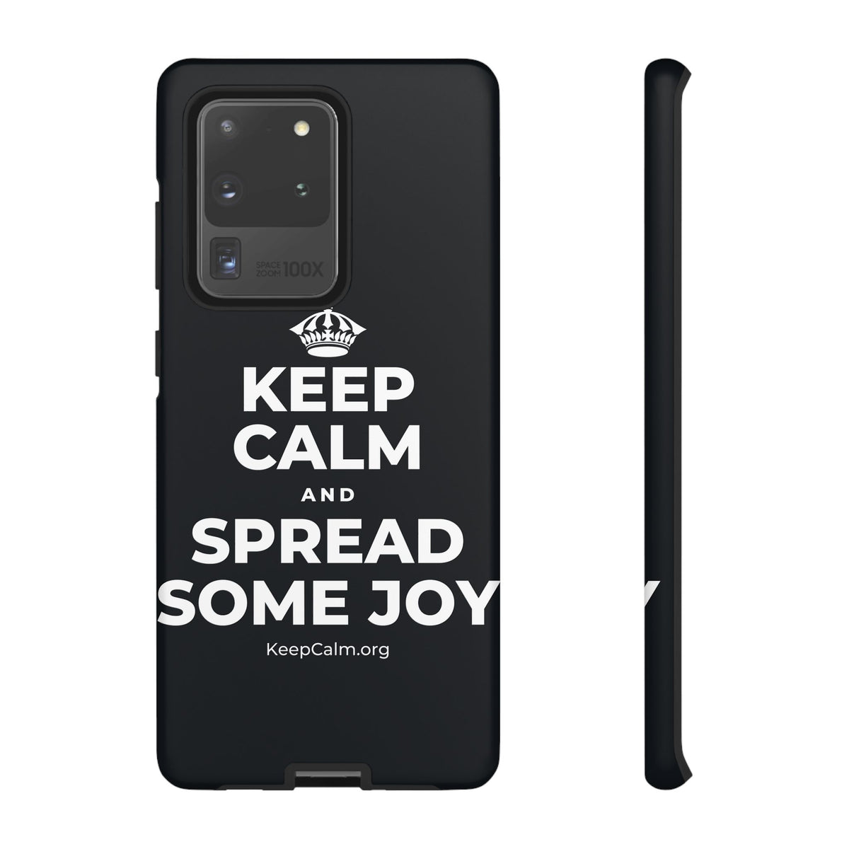 KEEP CALM AND SPREAD SOME JOY Phone Case (Dark)