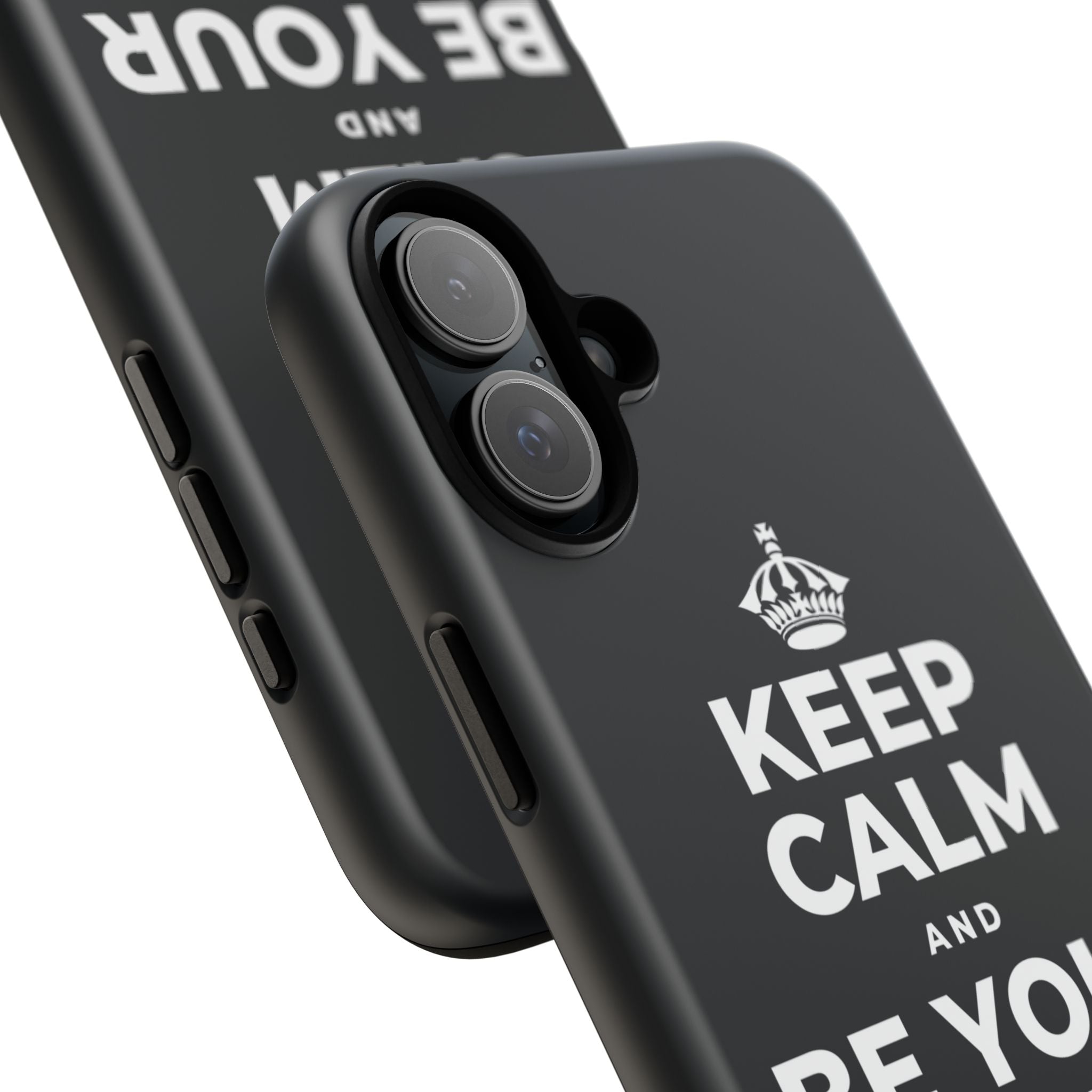 KEEP CALM AND BE YOUR OWN VALENTINE Phone Case (Dark)