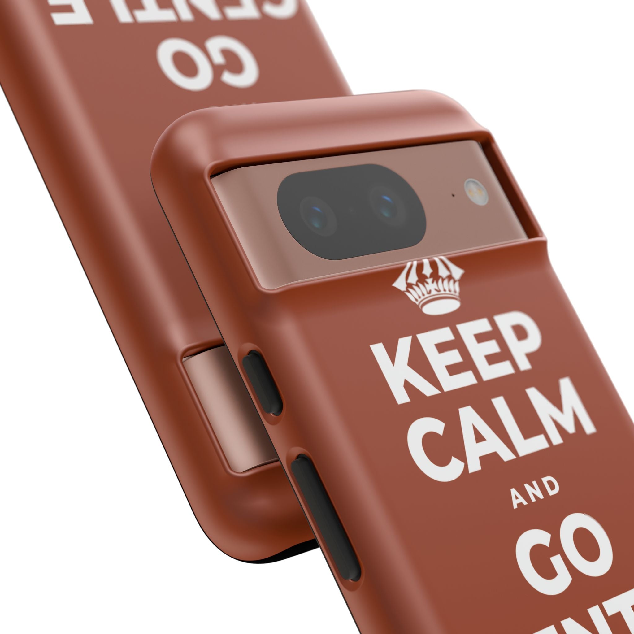 KEEP CALM AND GO GENTLE ON MONDAY Phone Case