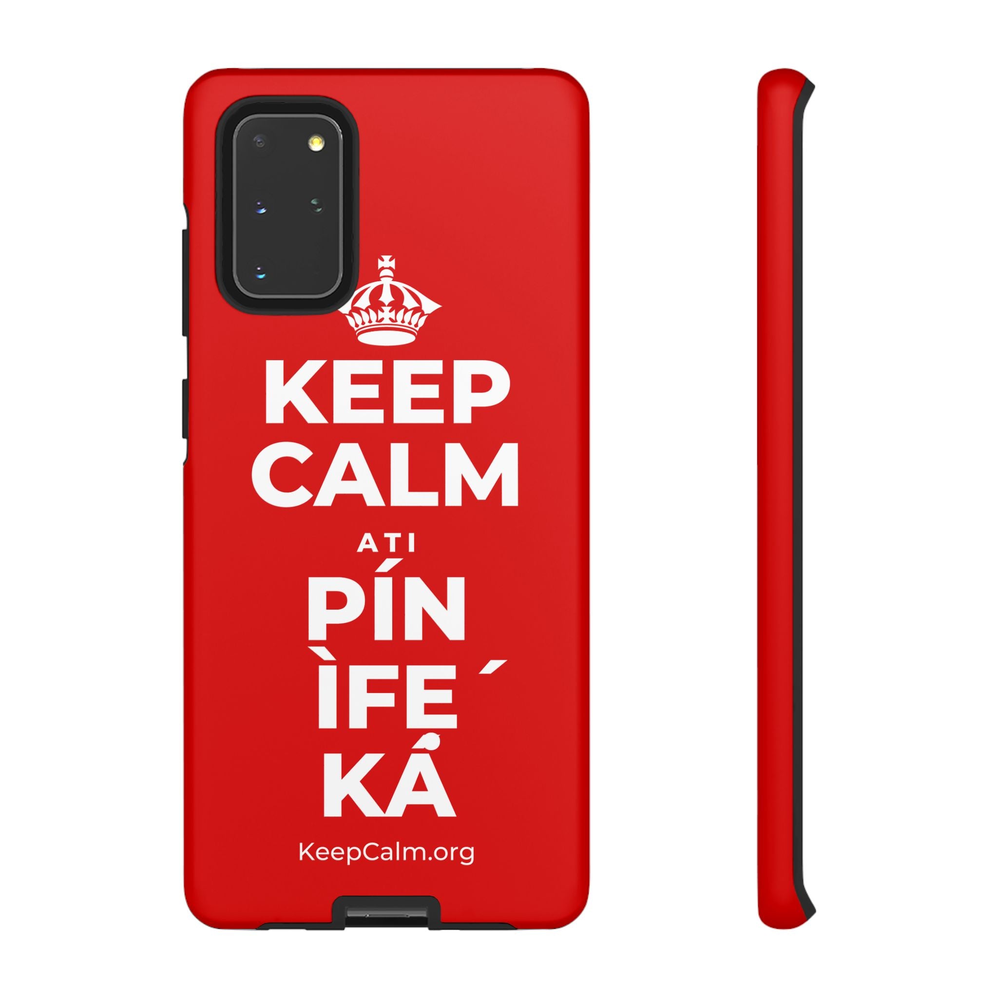 KEEP CALM ATI PÍN ÌFẸ́ KÁ Phone Case