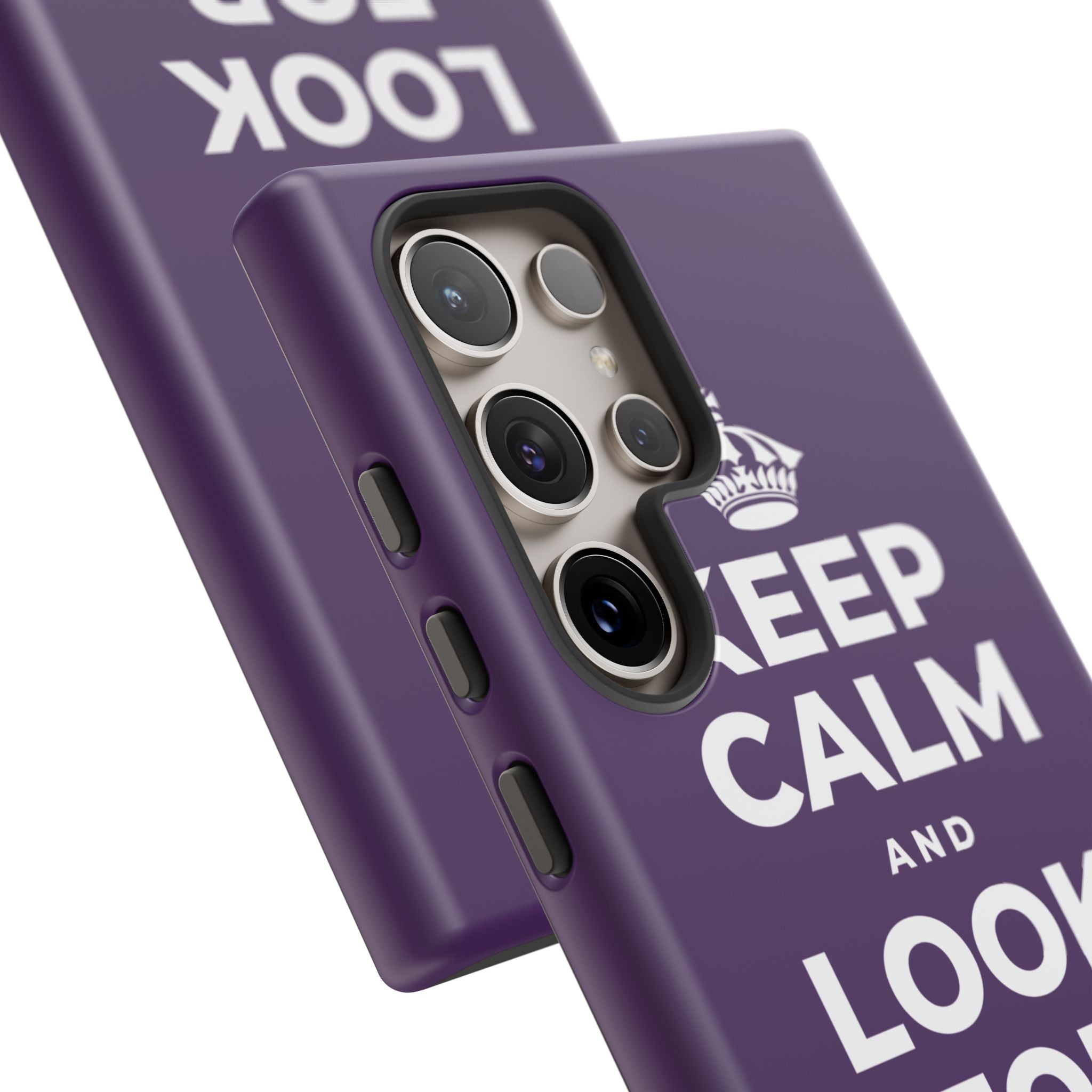 KEEP CALM AND LOOK FOR THE LIGHT Phone Case