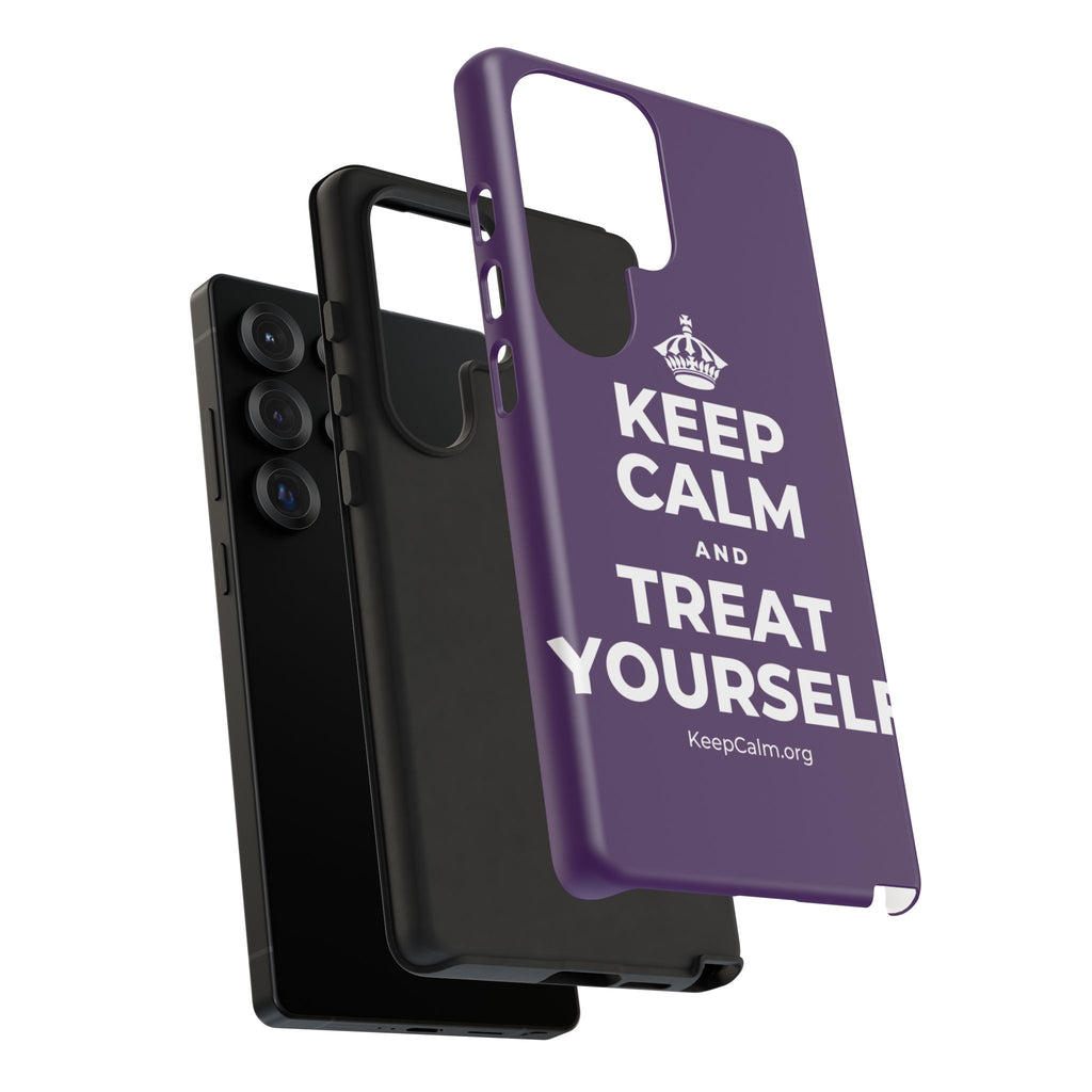 KEEP CALM AND TREAT YOURSELF Phone Case