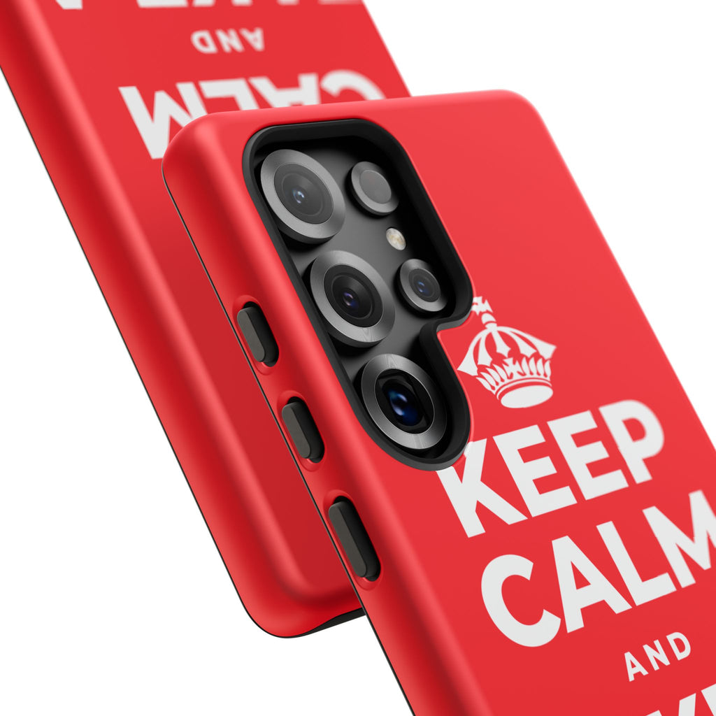 KEEP CALM AND TAKE A BREATH Phone Case