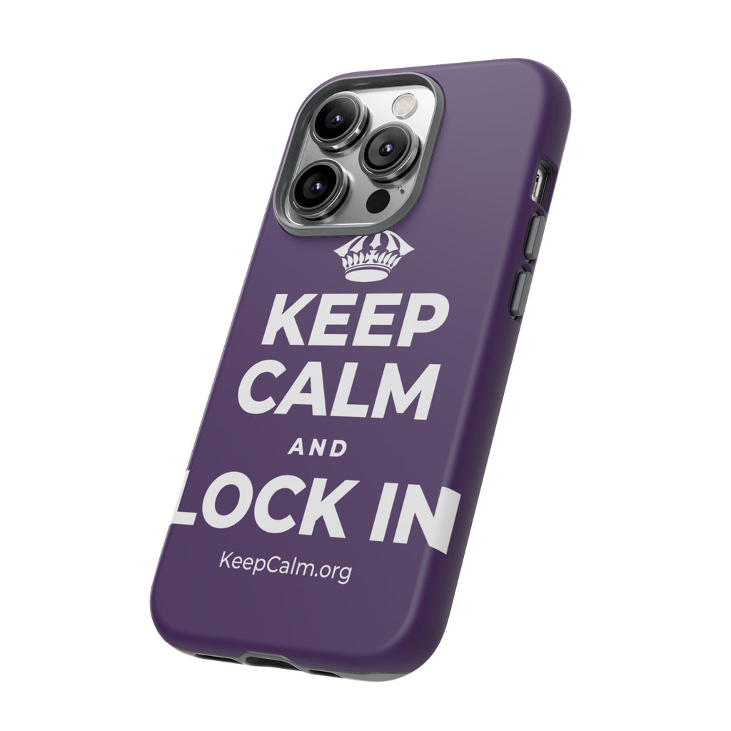 KEEP CALM AND LOCK IN Phone Case