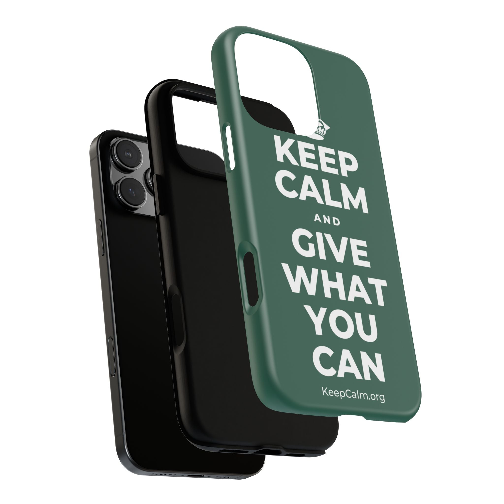 KEEP CALM AND GIVE WHAT YOU CAN Phone Case
