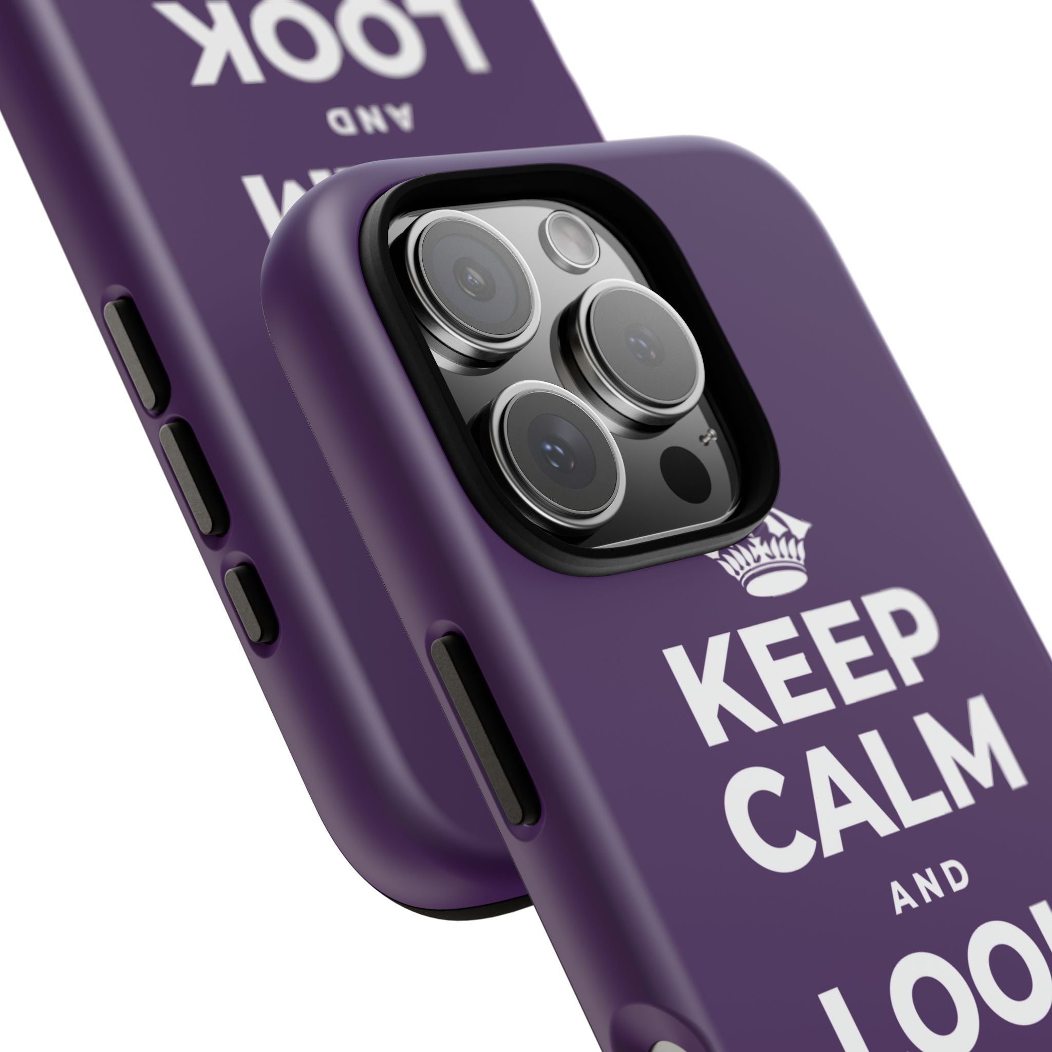 KEEP CALM AND LOOK FOR THE LIGHT Phone Case