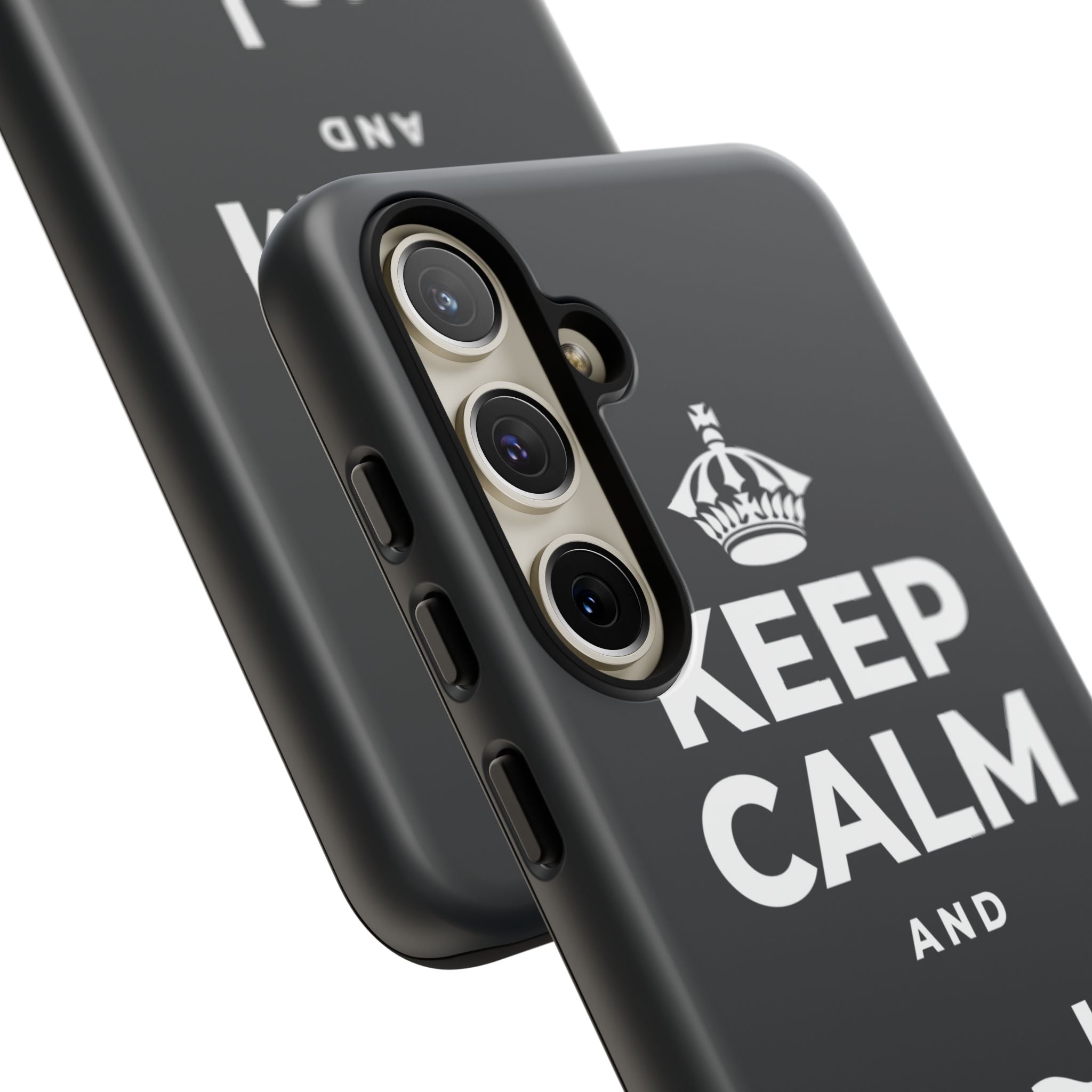 KEEP CALM AND احمِ سلامك Phone Case (Dark)