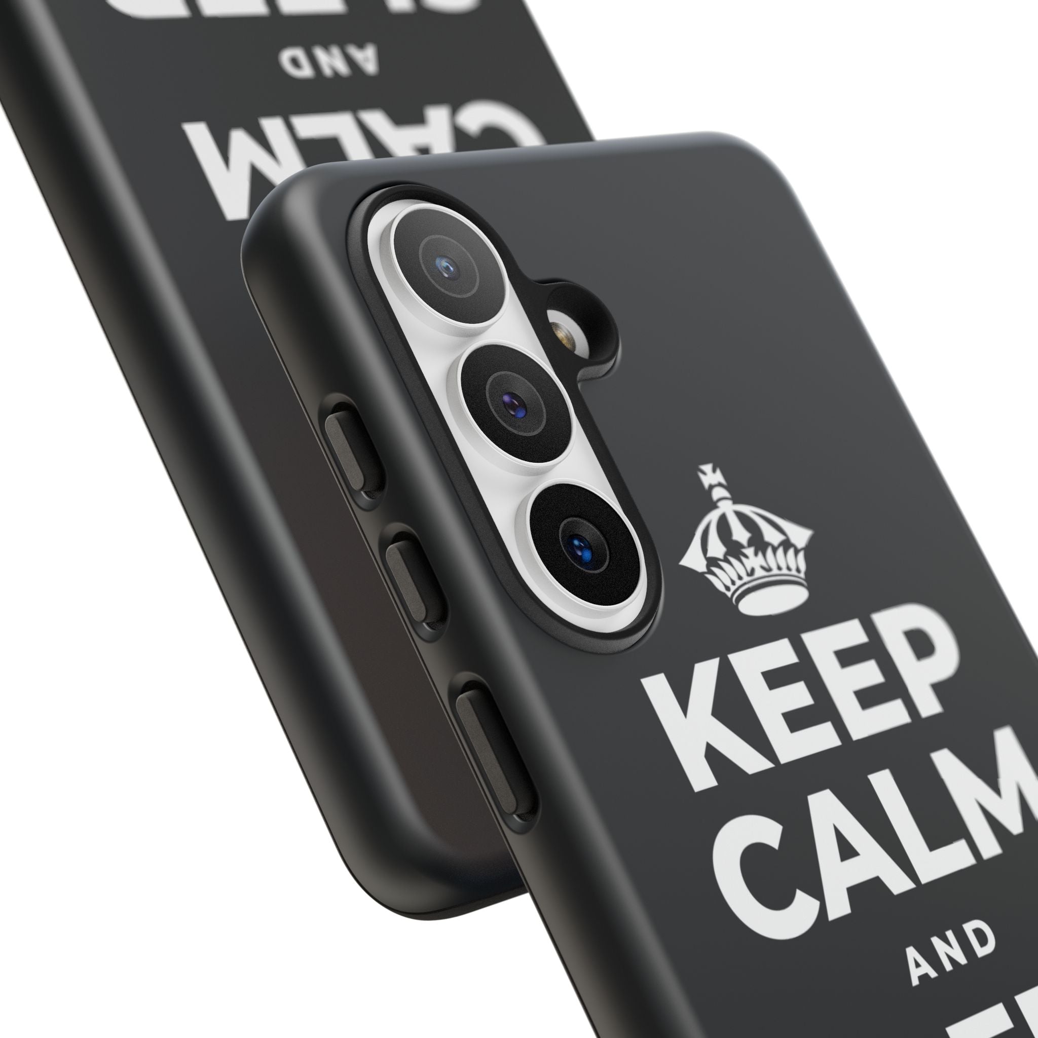 KEEP CALM AND SLEEP TIGHT Phone Case (Dark)