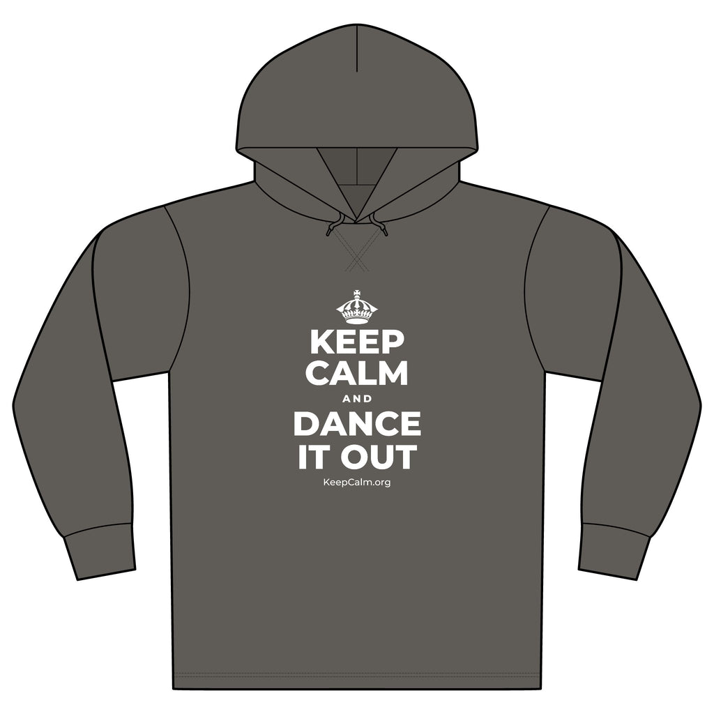 KEEP CALM AND DANCE IT OUT Organic Hoodie Tee