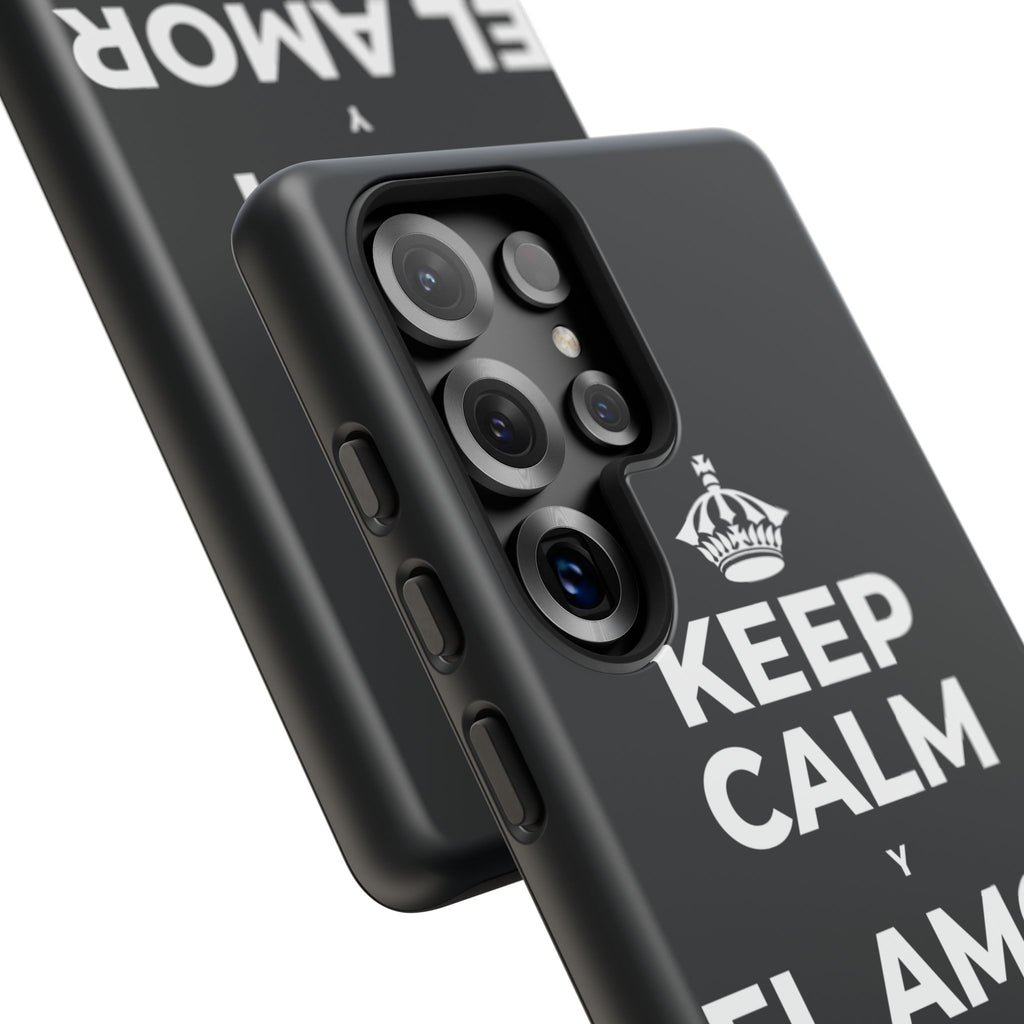 KEEP CALM Y EL AMOR PROPIO CUENTA Phone Case (Dark)
