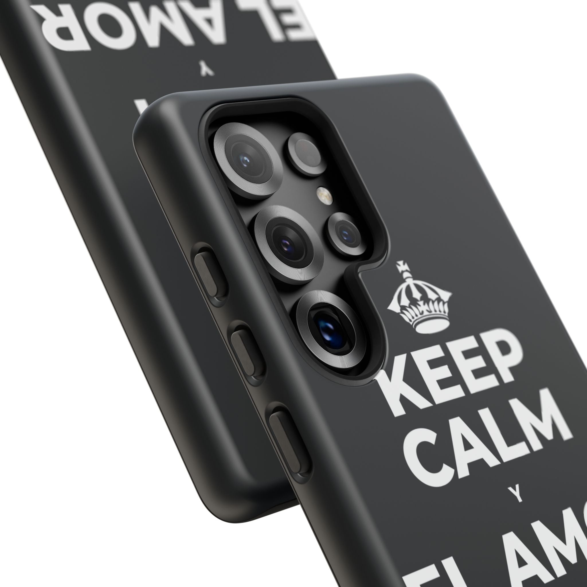 KEEP CALM Y EL AMOR PROPIO CUENTA Phone Case (Dark)
