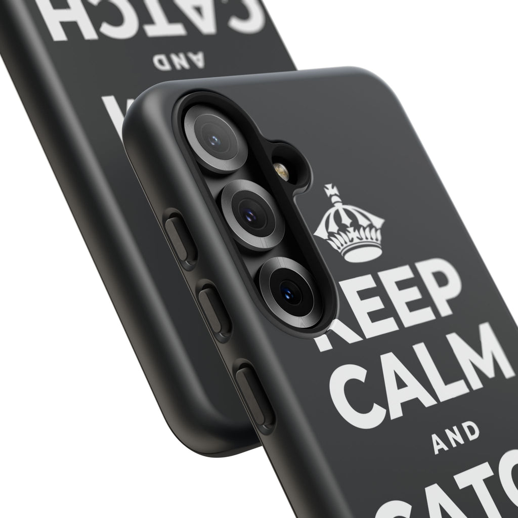 KEEP CALM AND CATCH A SEA BREEZE Phone Case (Dark)