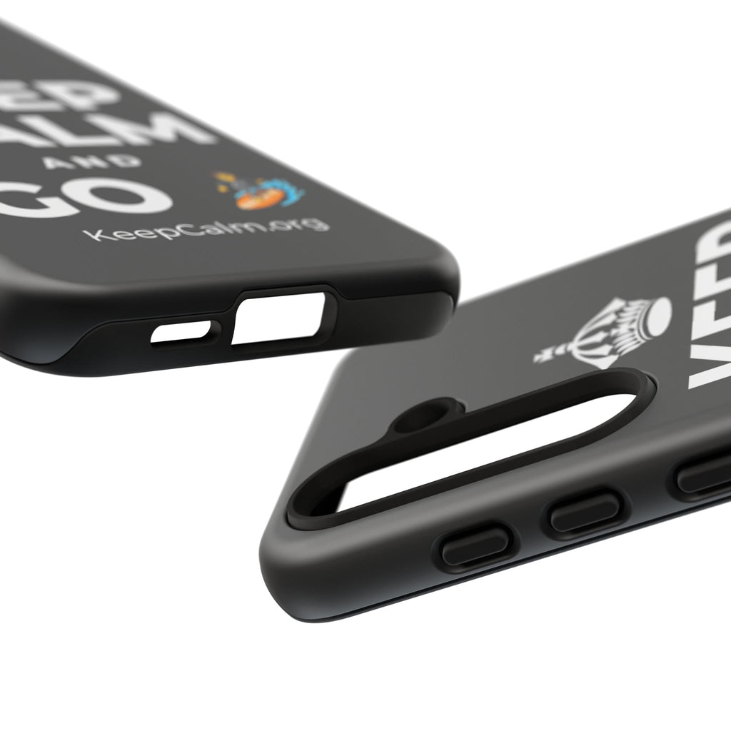 KEEP CALM AND GO 🏄 Phone Case