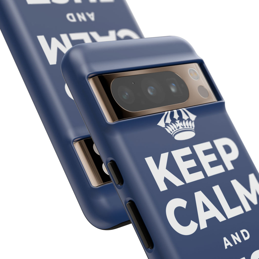 KEEP CALM AND JUST BE Phone Case