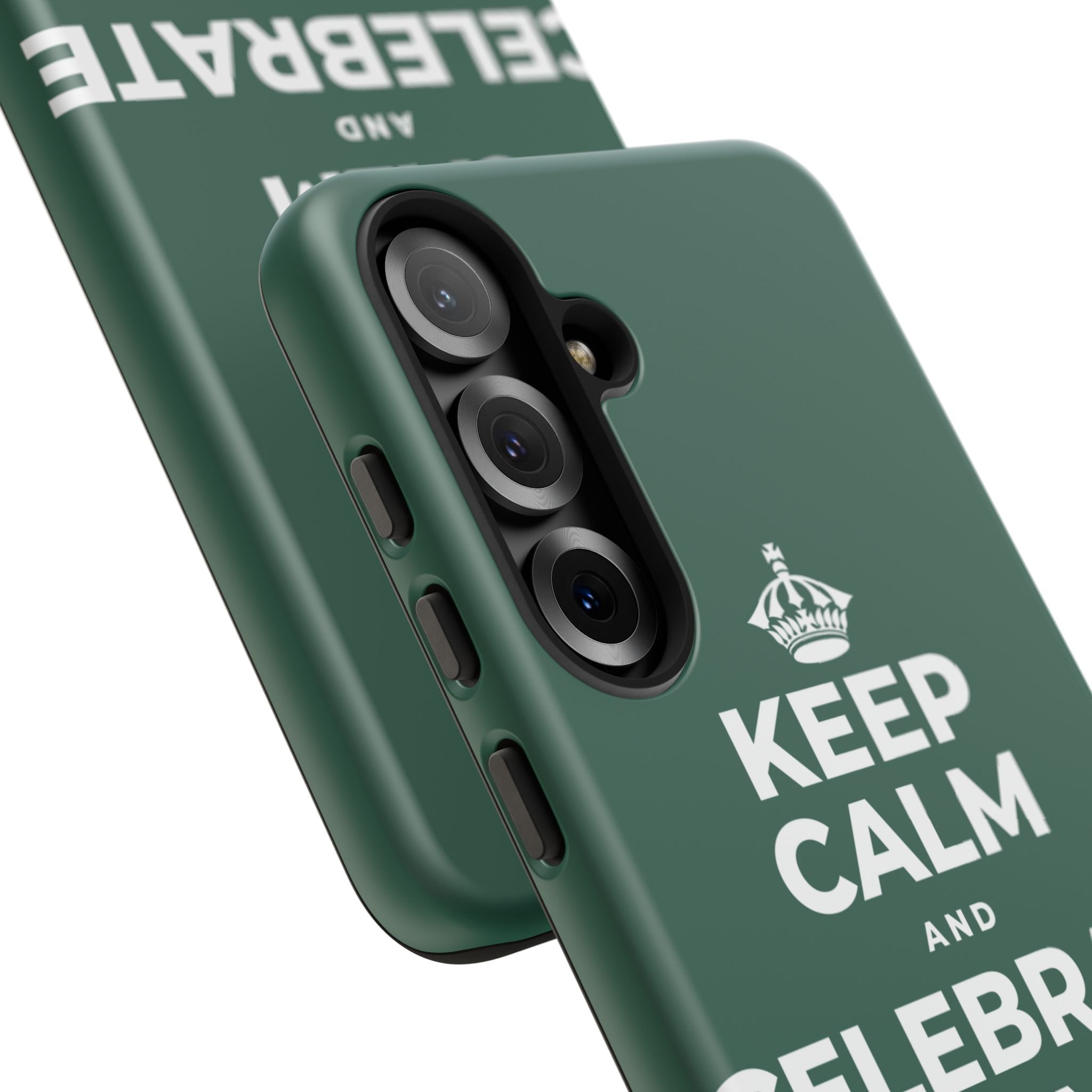 KEEP CALM AND CELEBRATE THE SMALL STUFF Phone Case