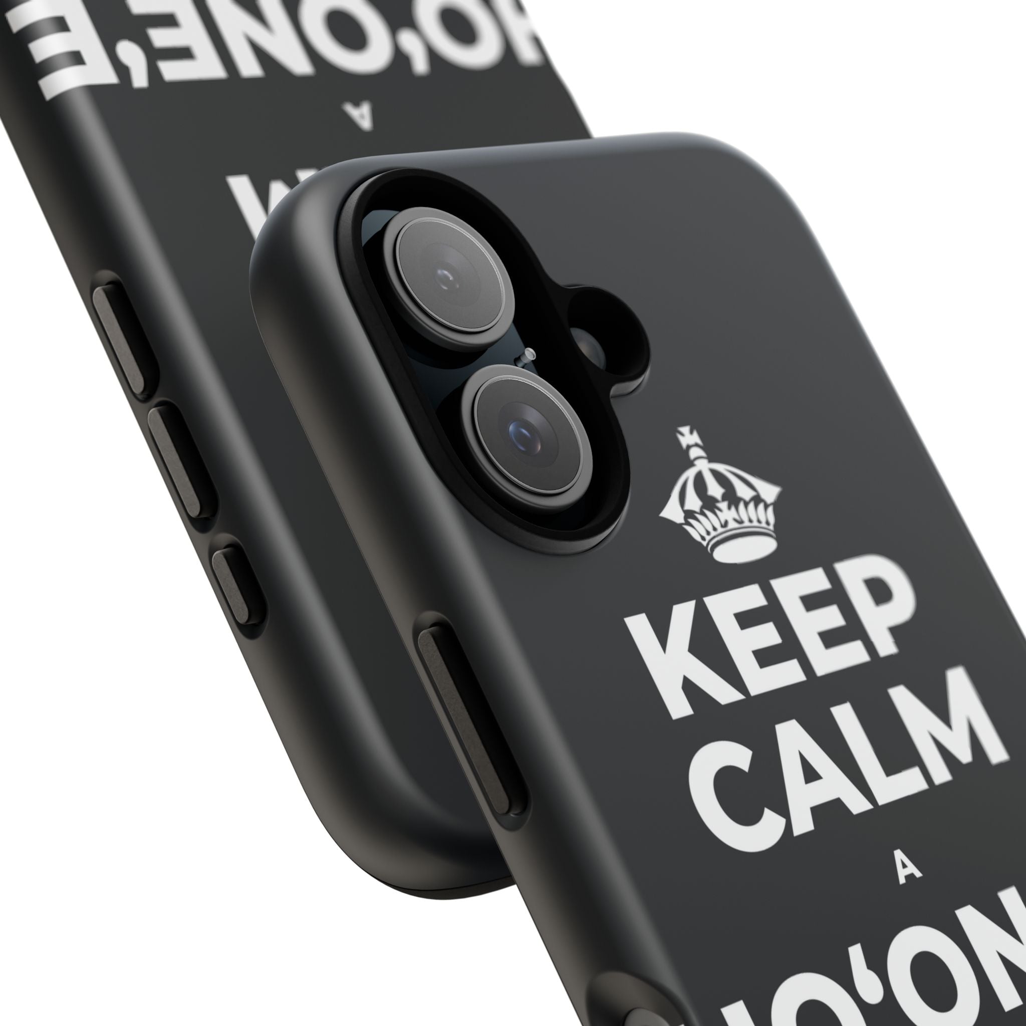 KEEP CALM A HOʻONEʻE I KOU KINO Phone Case (Dark)