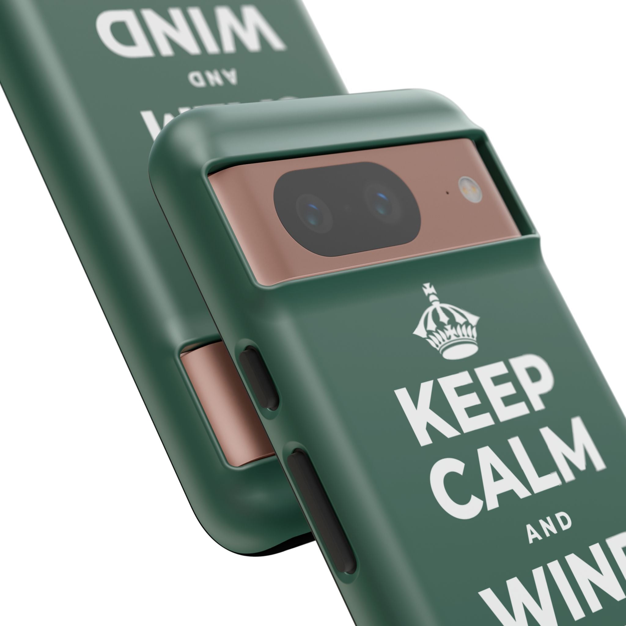 KEEP CALM AND WIND DOWN GENTLY Phone Case