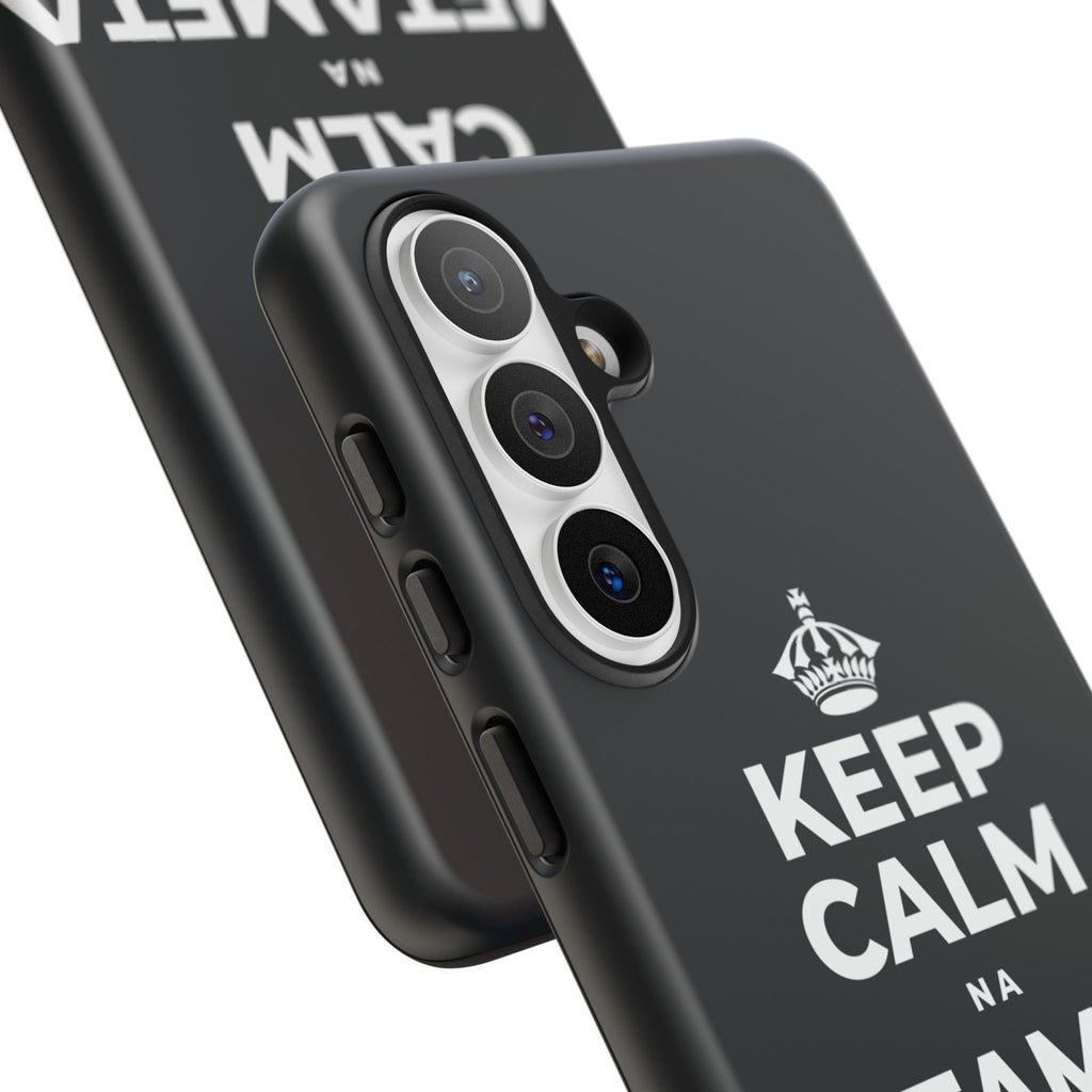 KEEP CALM NA METAMETA KIDOGO Phone Case (Dark)