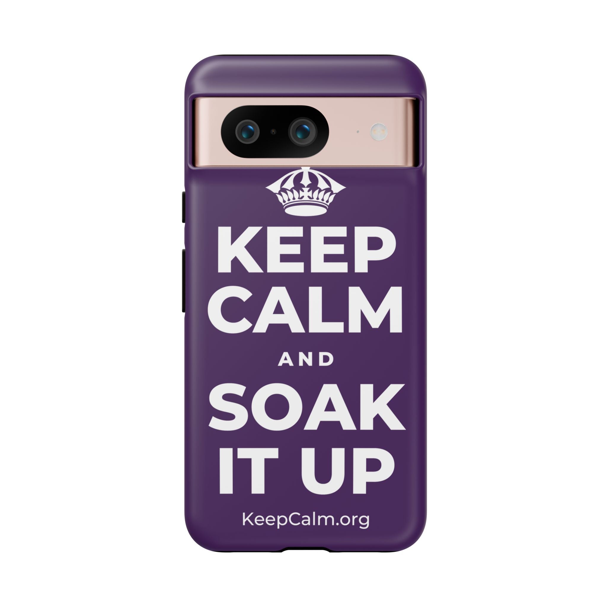KEEP CALM AND SOAK IT UP Phone Case