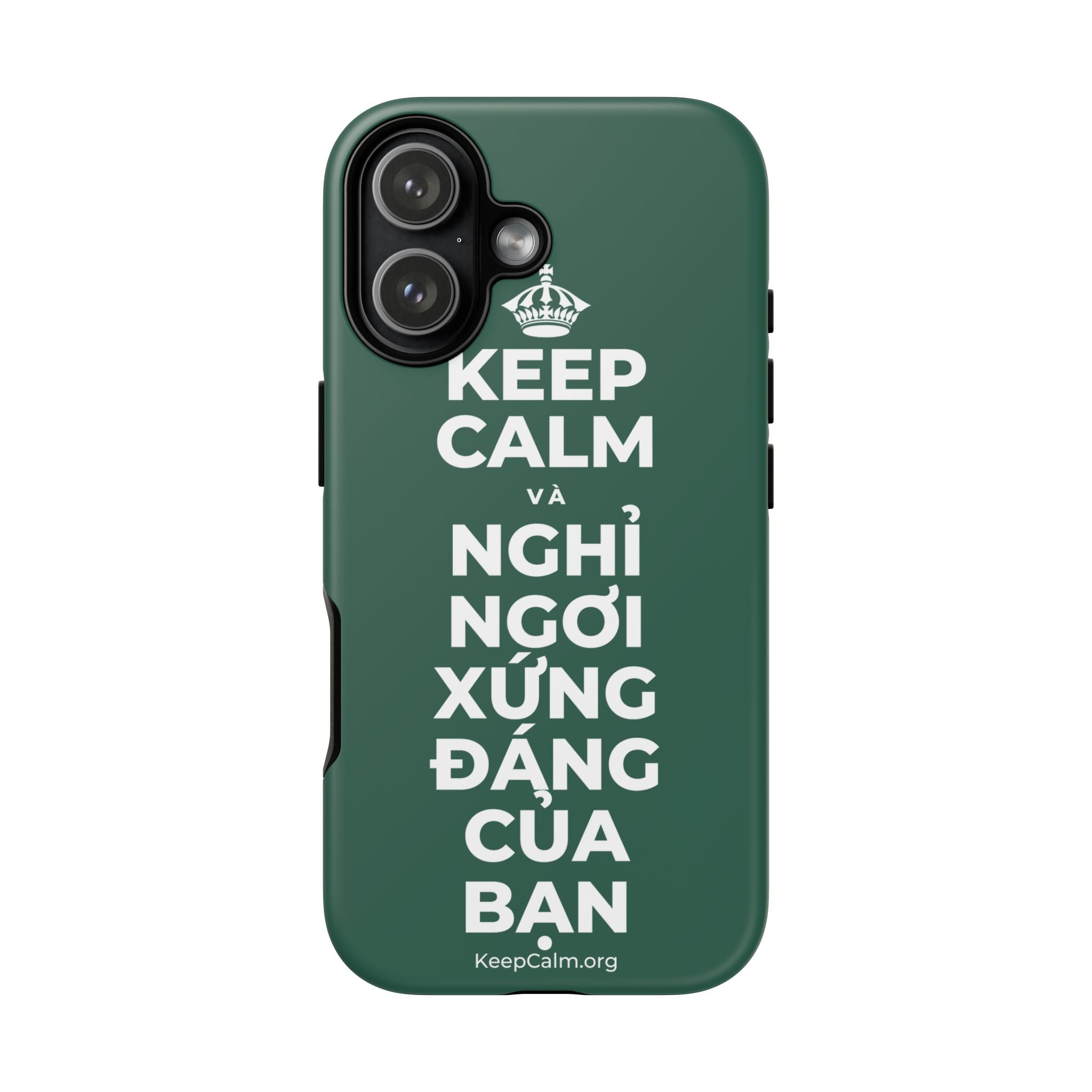 KEEP CALM VÀ NGHỈ NGƠI XỨNG ĐÁNG CỦA BẠN Phone Case