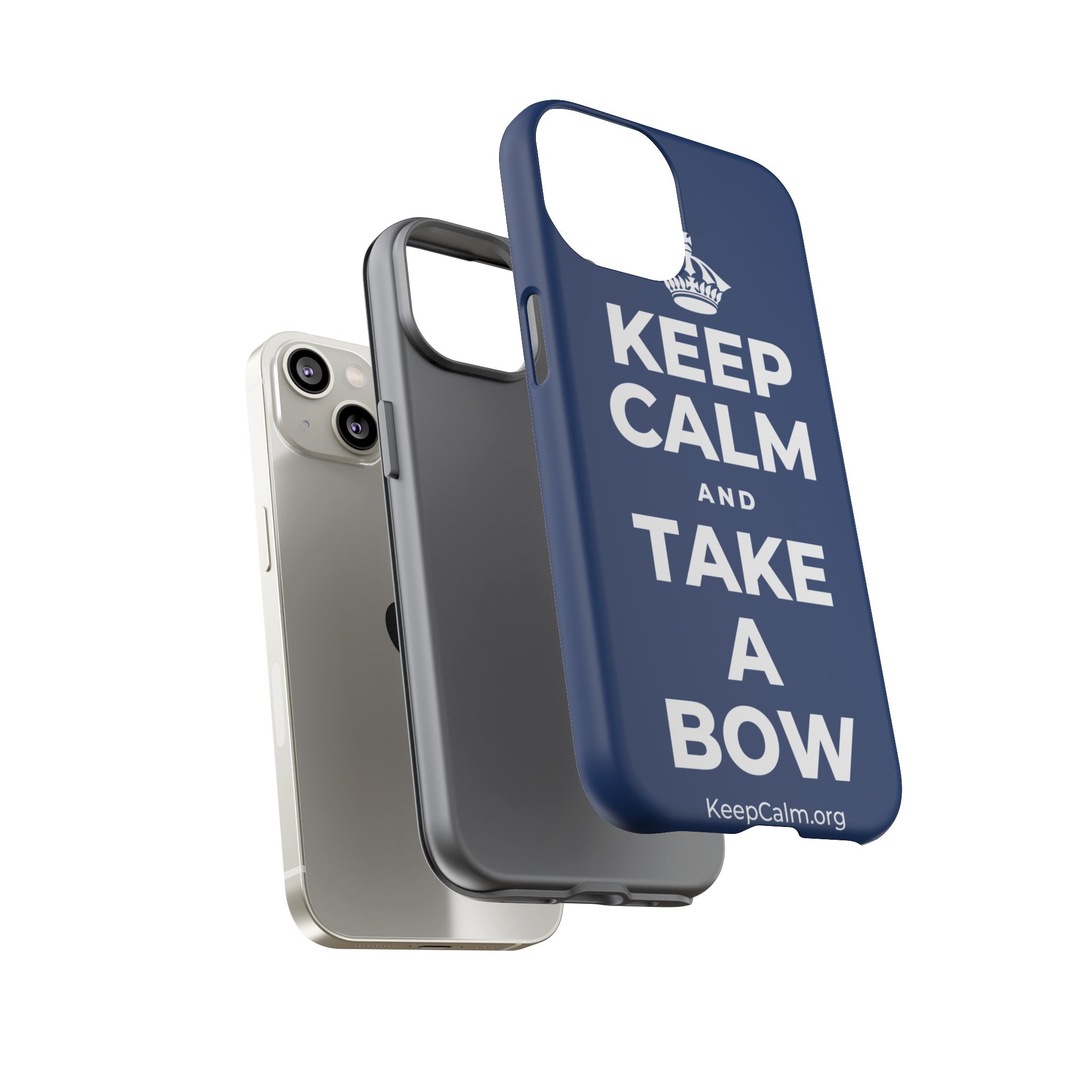 KEEP CALM AND TAKE A BOW Phone Case