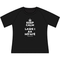 KEEP CALM A LAWE I KA HŌʻAIʻĒ Women's Raglan Tee