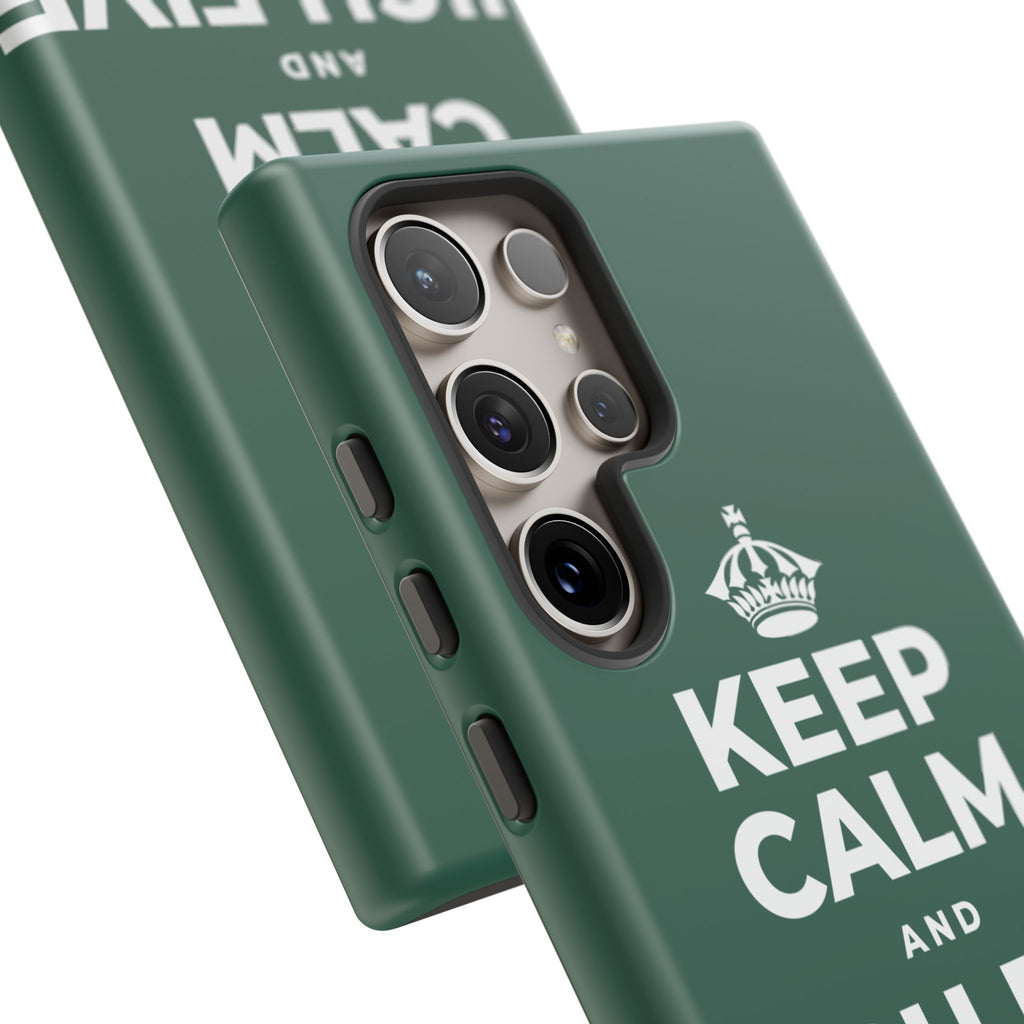 KEEP CALM AND HIGH FIVE SOMEONE Phone Case