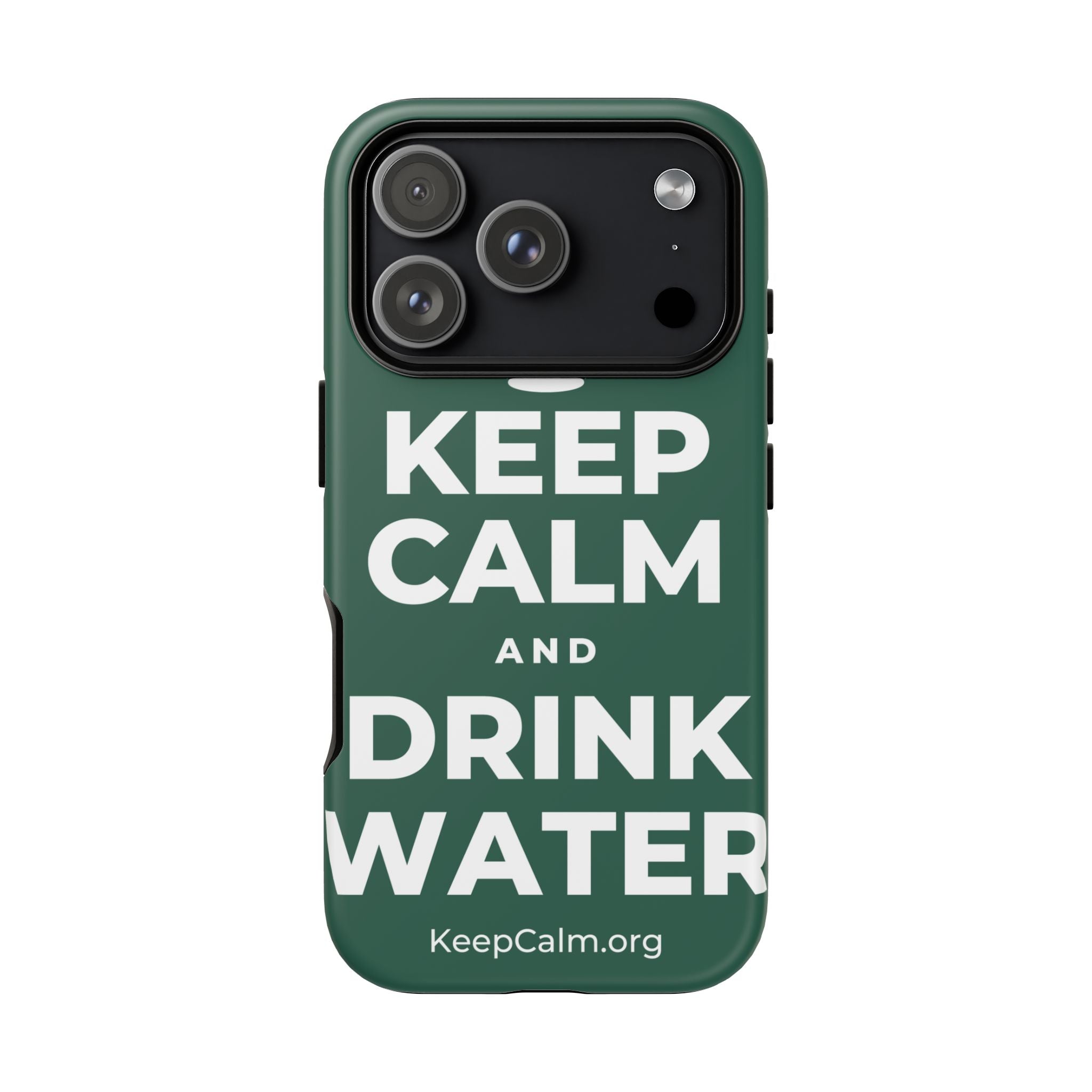KEEP CALM AND DRINK WATER Phone Case