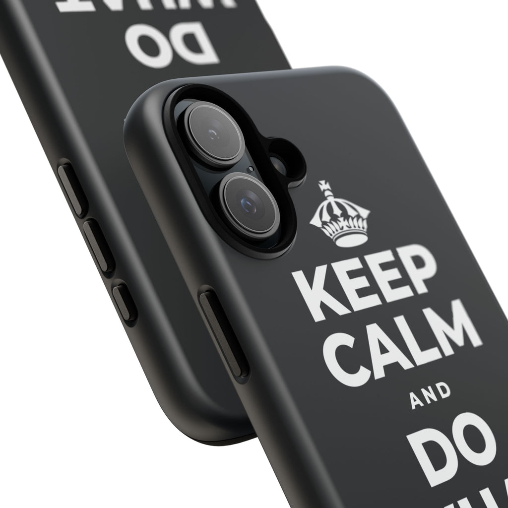 KEEP CALM AND DO WHAT FILLS YOU Phone Case (Dark)