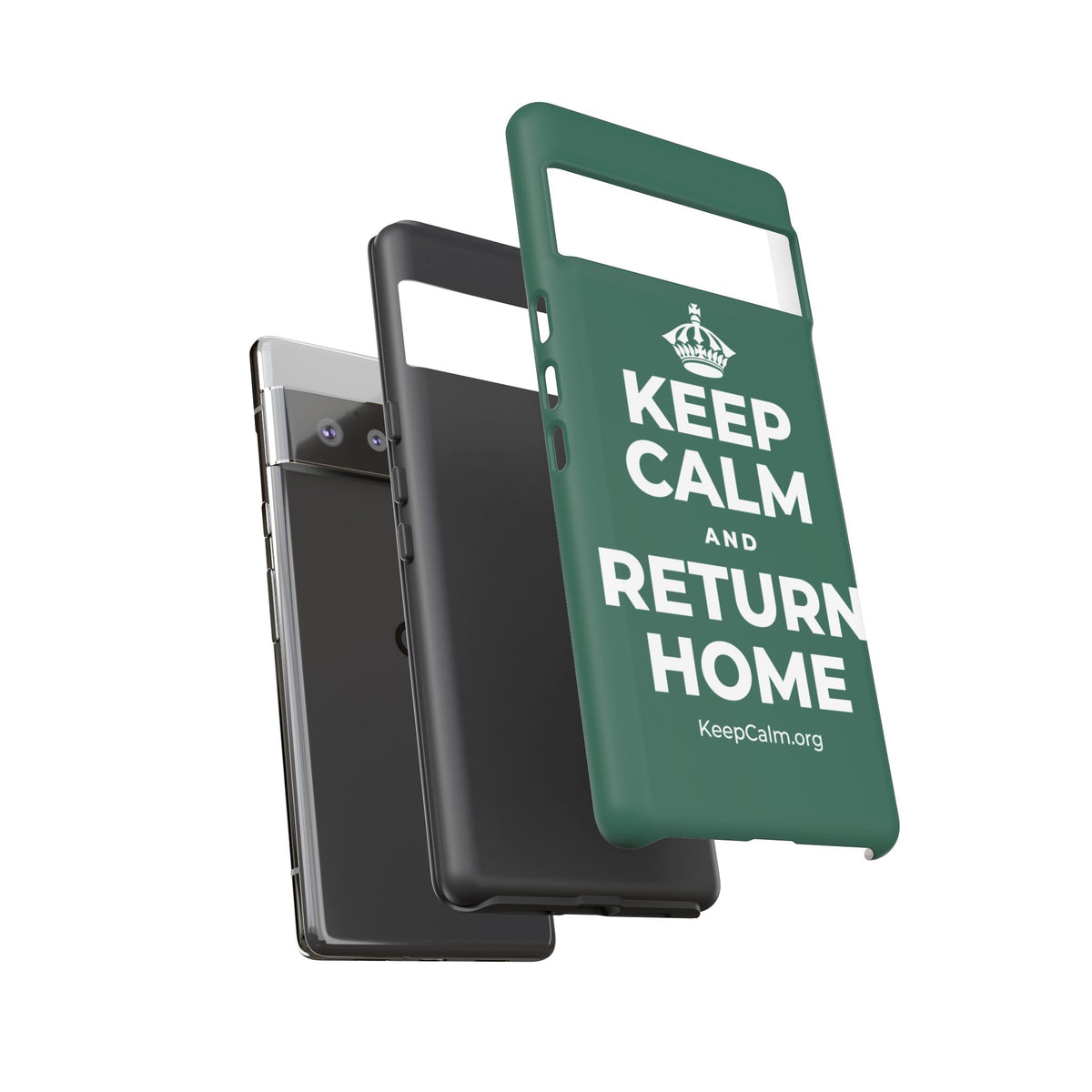 KEEP CALM AND RETURN HOME Phone Case