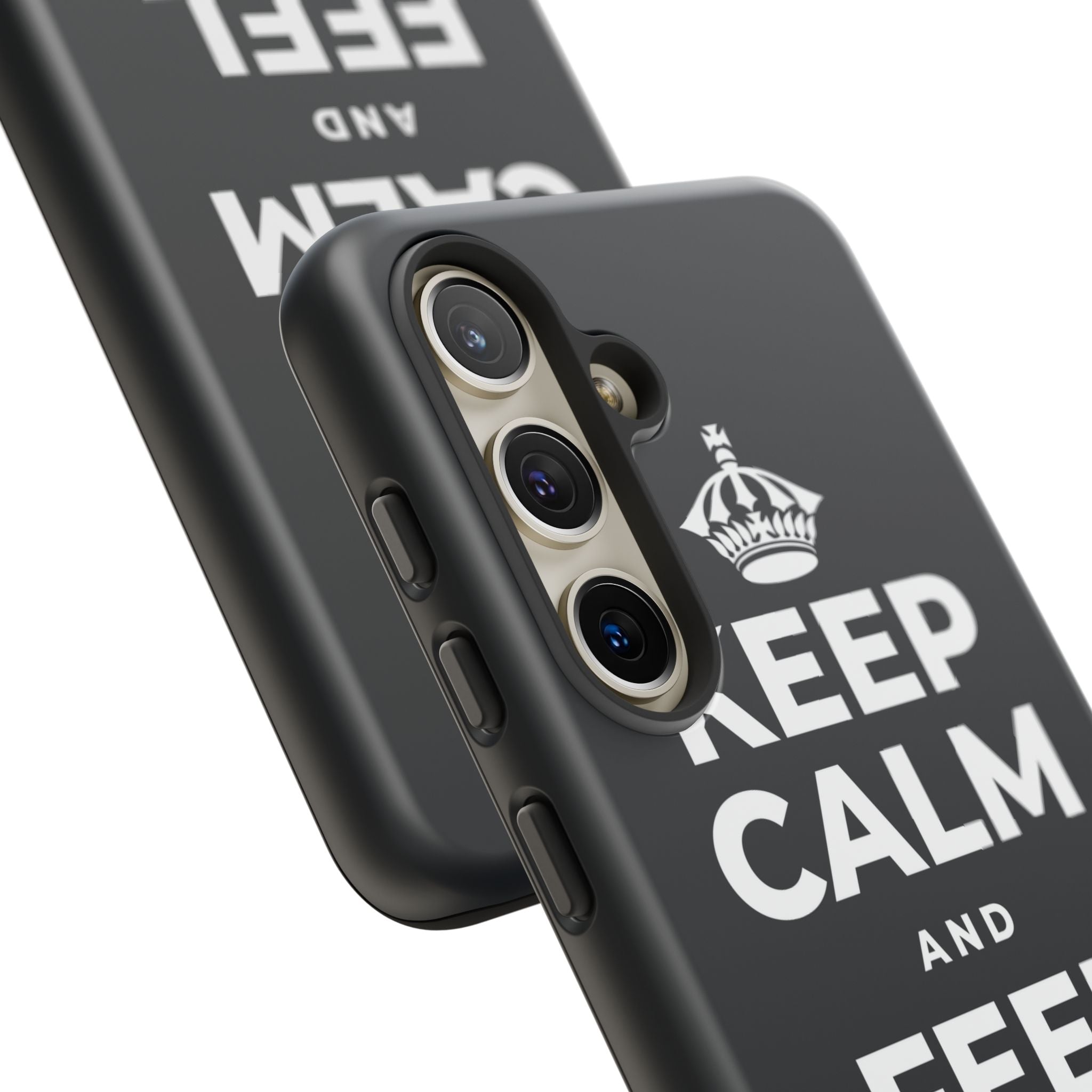 KEEP CALM AND FEEL IT ALL Phone Case (Dark)