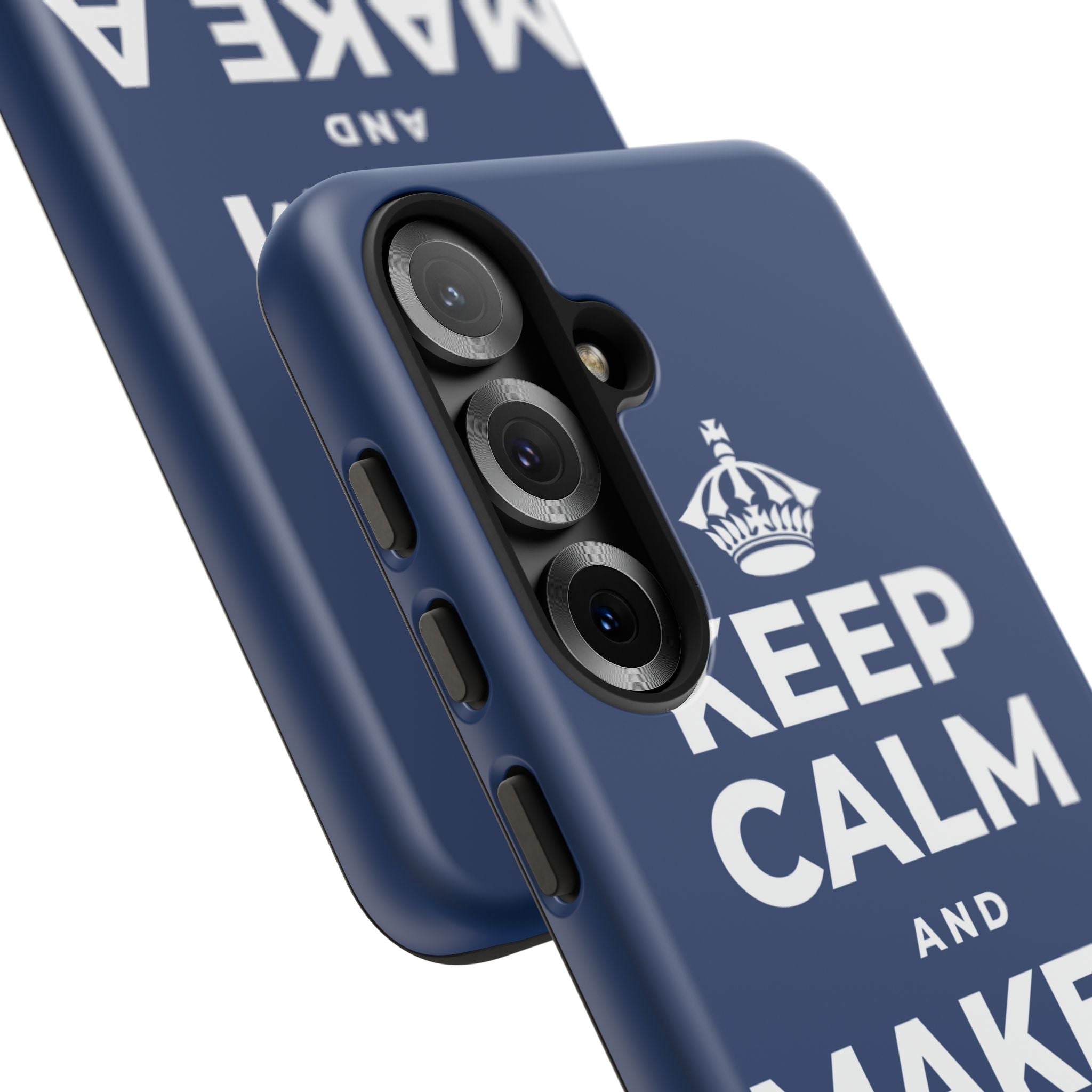KEEP CALM AND MAKE A WARM MEMORY Phone Case