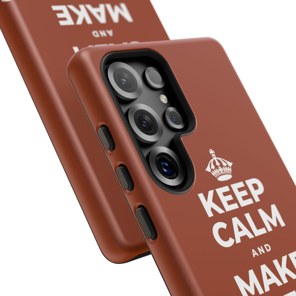 KEEP CALM AND MAKE SOMETHING TODAY Phone Case