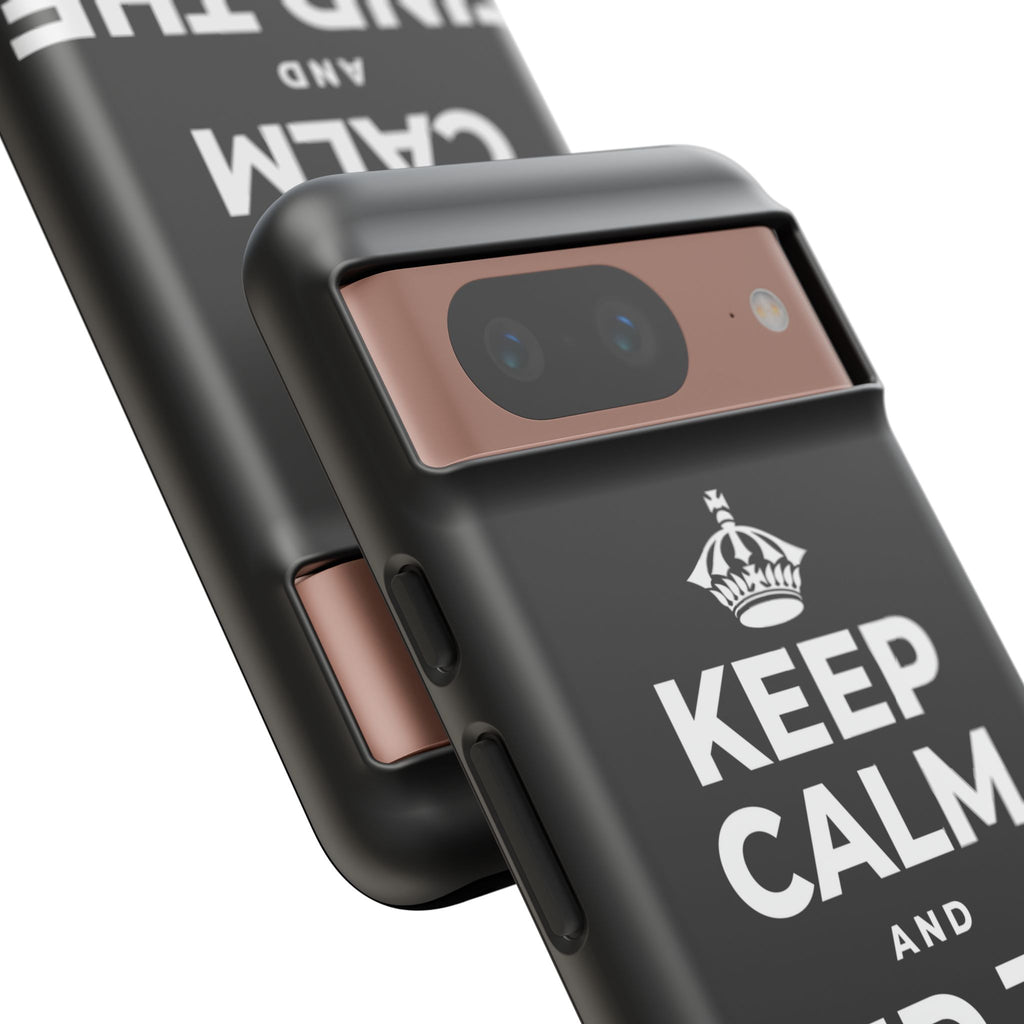 KEEP CALM AND FIND THE HORIZON Phone Case