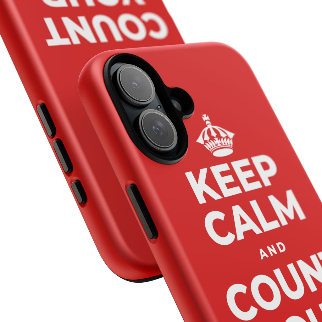 KEEP CALM AND COUNT YOUR SLOW BREATHS Phone Case