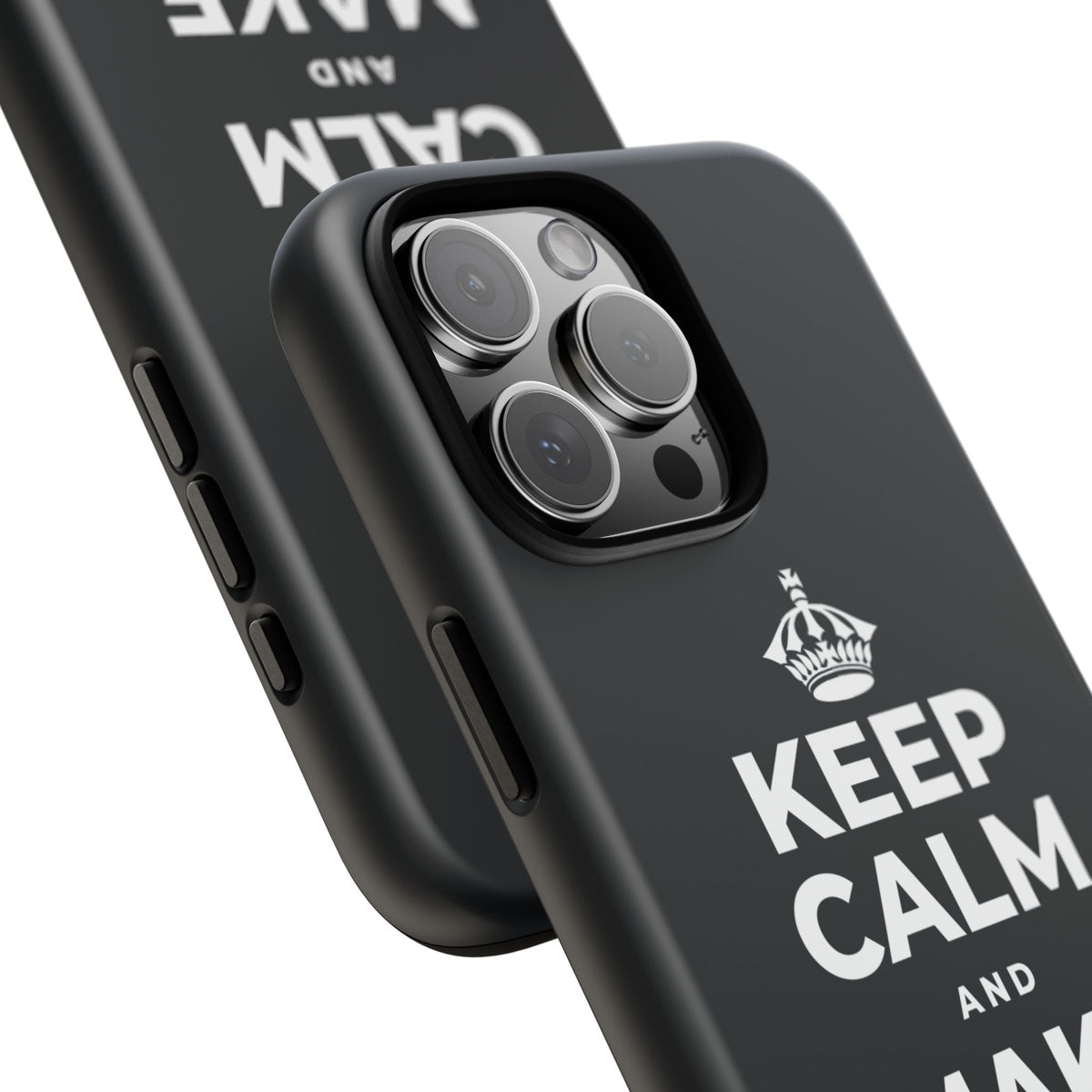 KEEP CALM AND MAKE MEMORIES Phone Case (Dark)