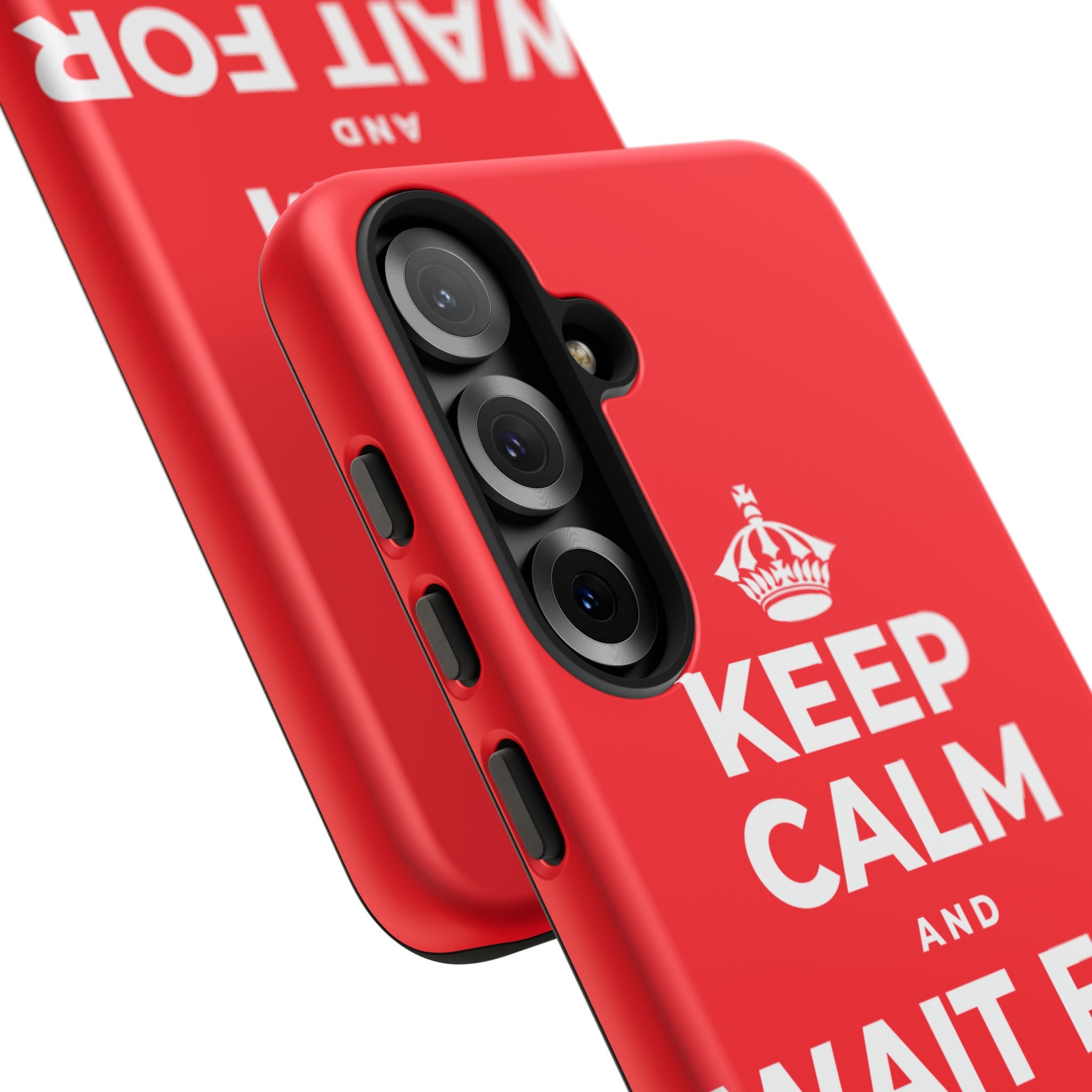 KEEP CALM AND WAIT FOR THE RAINBOW Phone Case