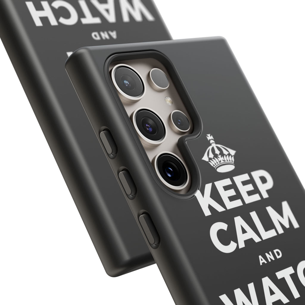 KEEP CALM AND WATCH THEM GROW Phone Case