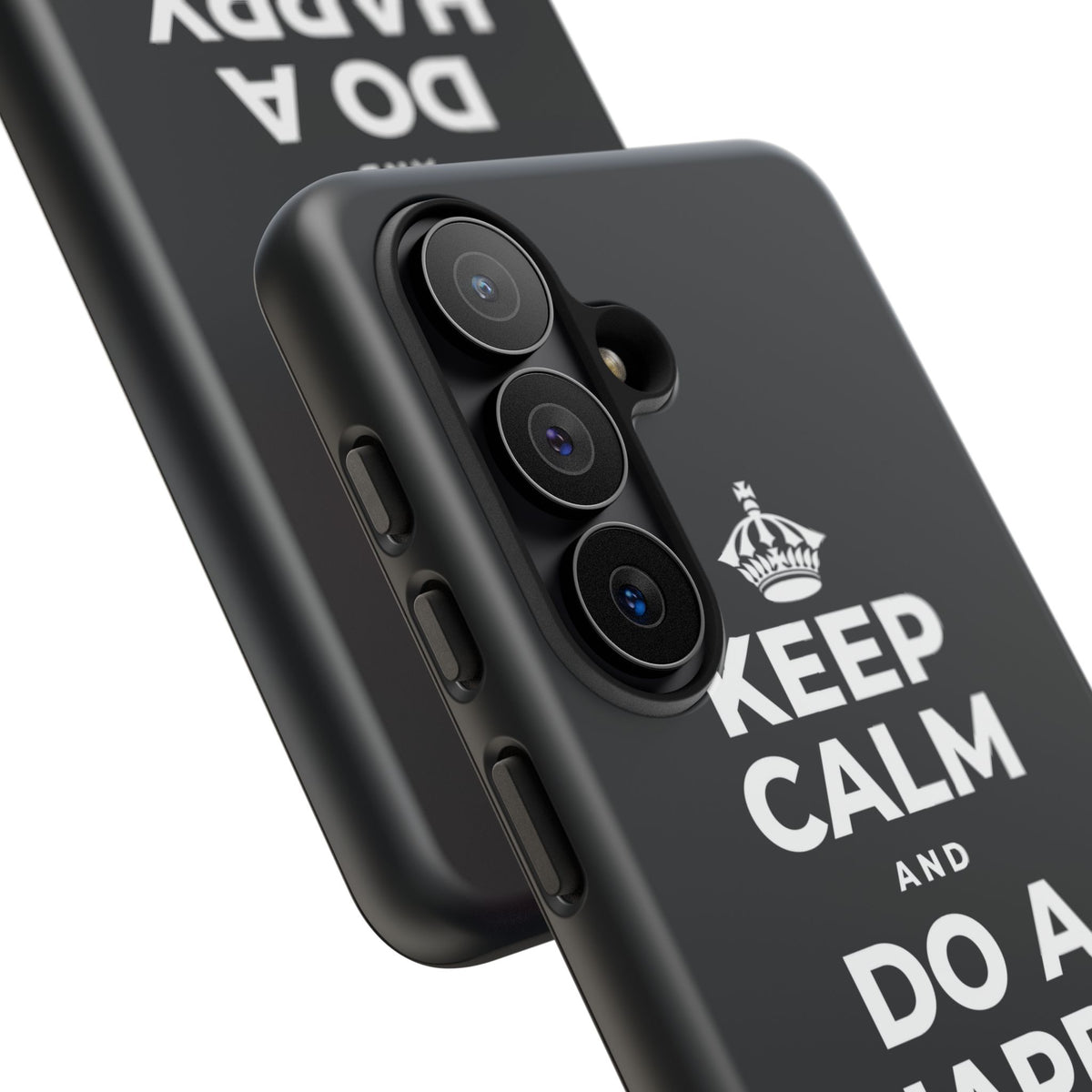 KEEP CALM AND DO A HAPPY LITTLE DANCE Phone Case (Dark)