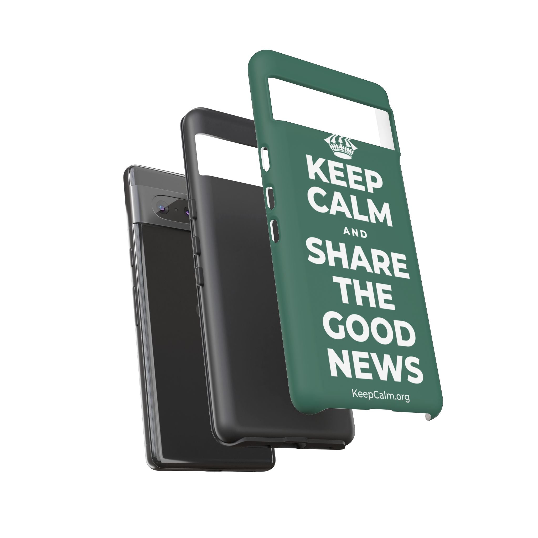 KEEP CALM AND SHARE THE GOOD NEWS Phone Case