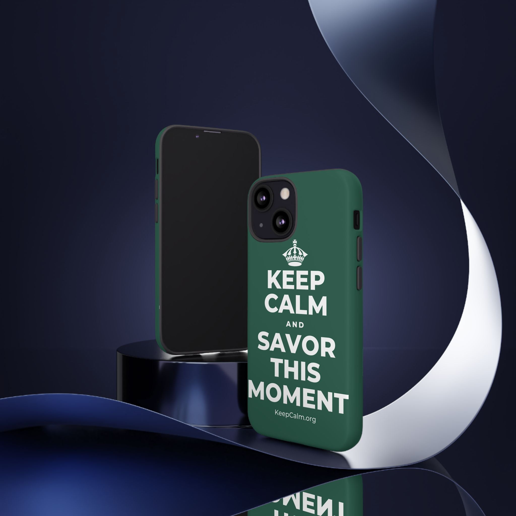 KEEP CALM AND SAVOR THIS MOMENT Phone Case