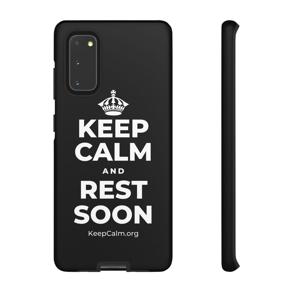 KEEP CALM AND REST SOON Phone Case