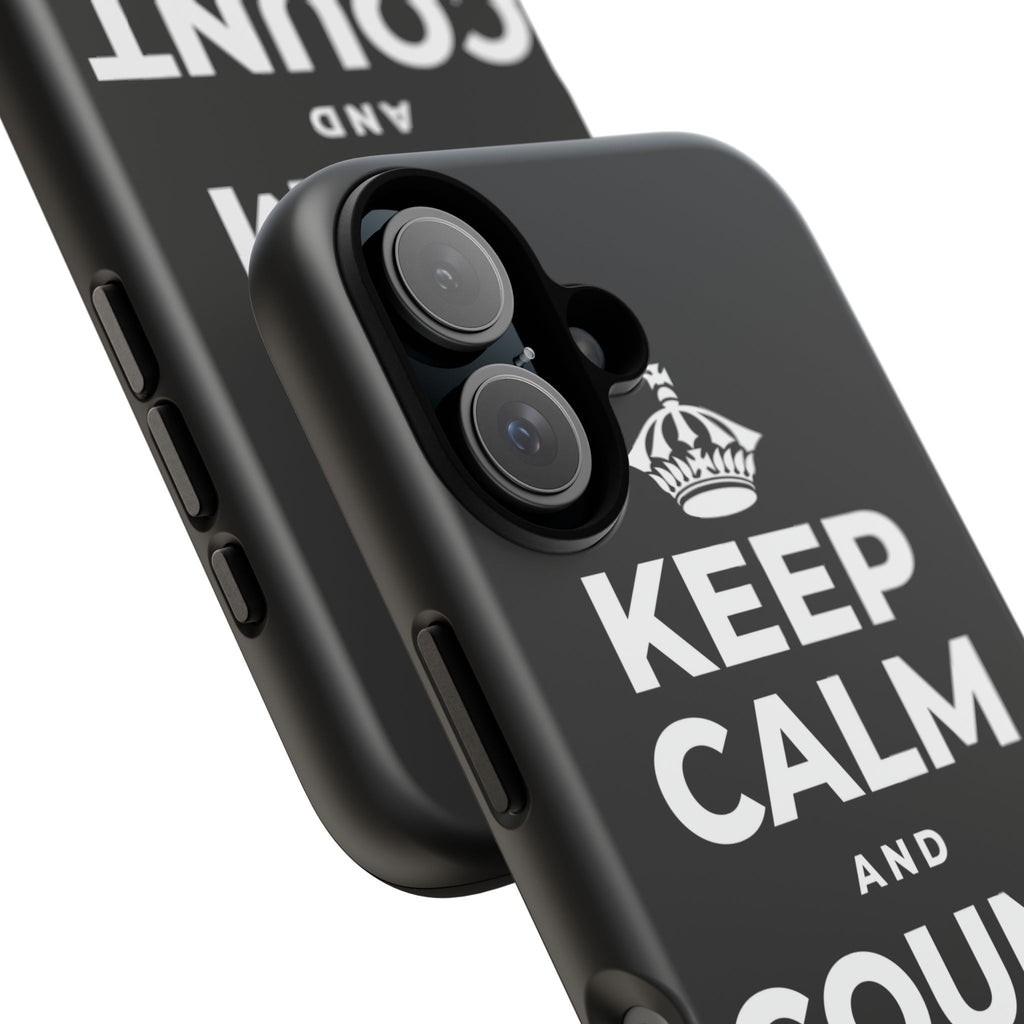 KEEP CALM AND COUNT SMALL WINS Phone Case