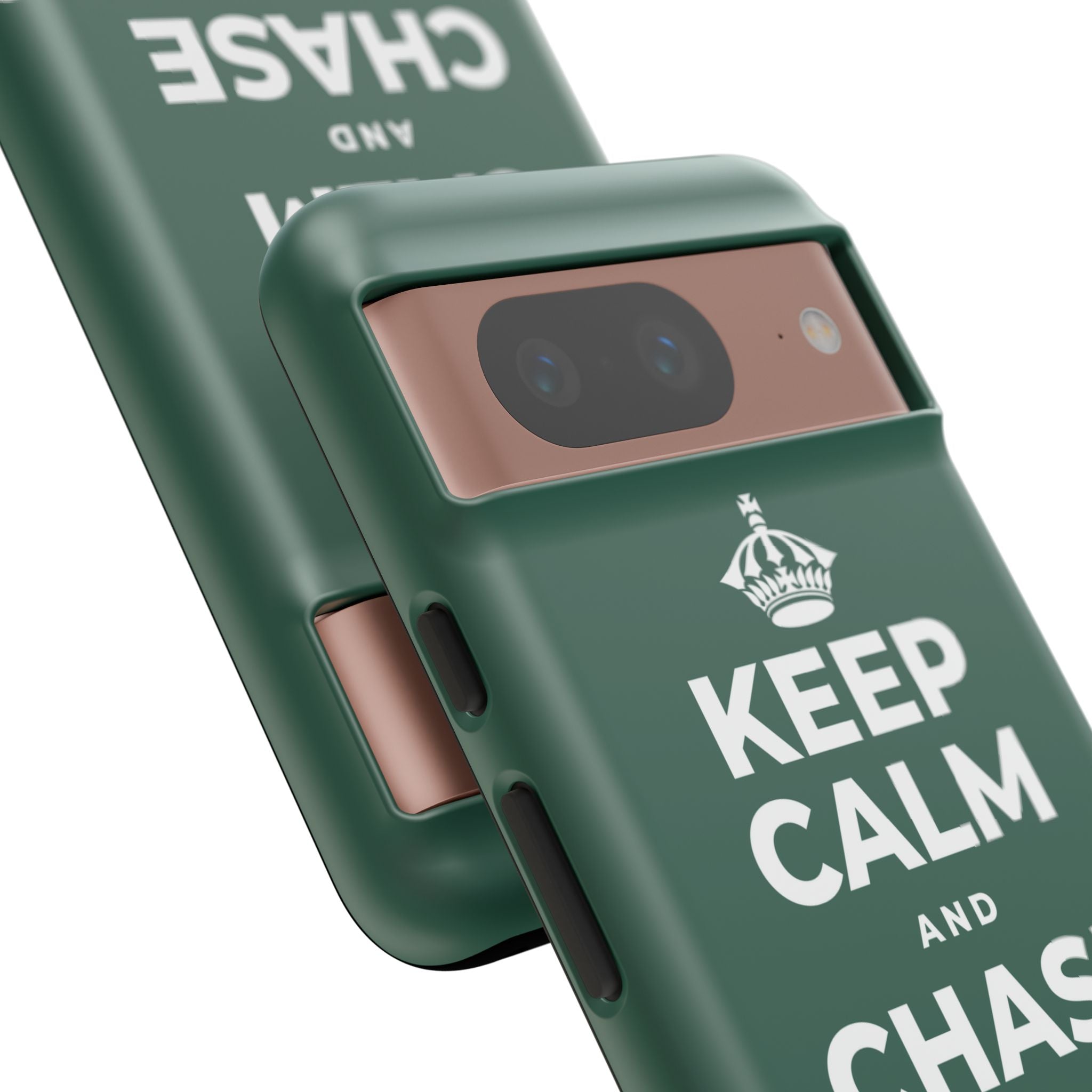 KEEP CALM AND CHASE THE LONG DAYS Phone Case