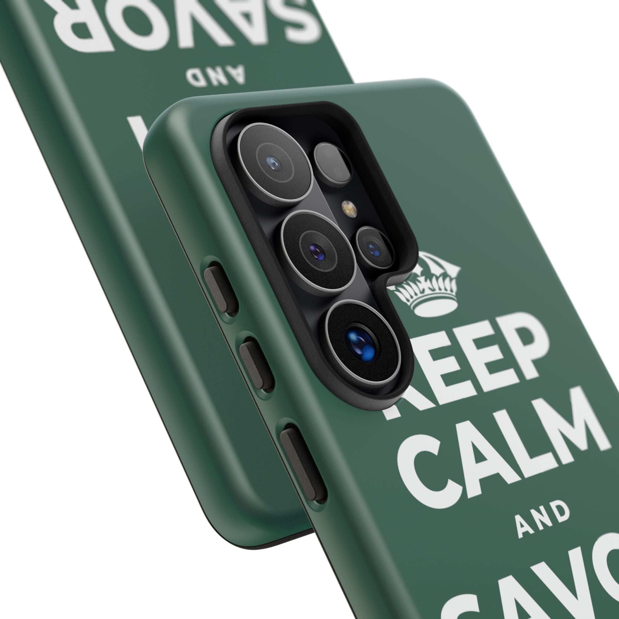 KEEP CALM AND SAVOR THE SIMPLE Phone Case